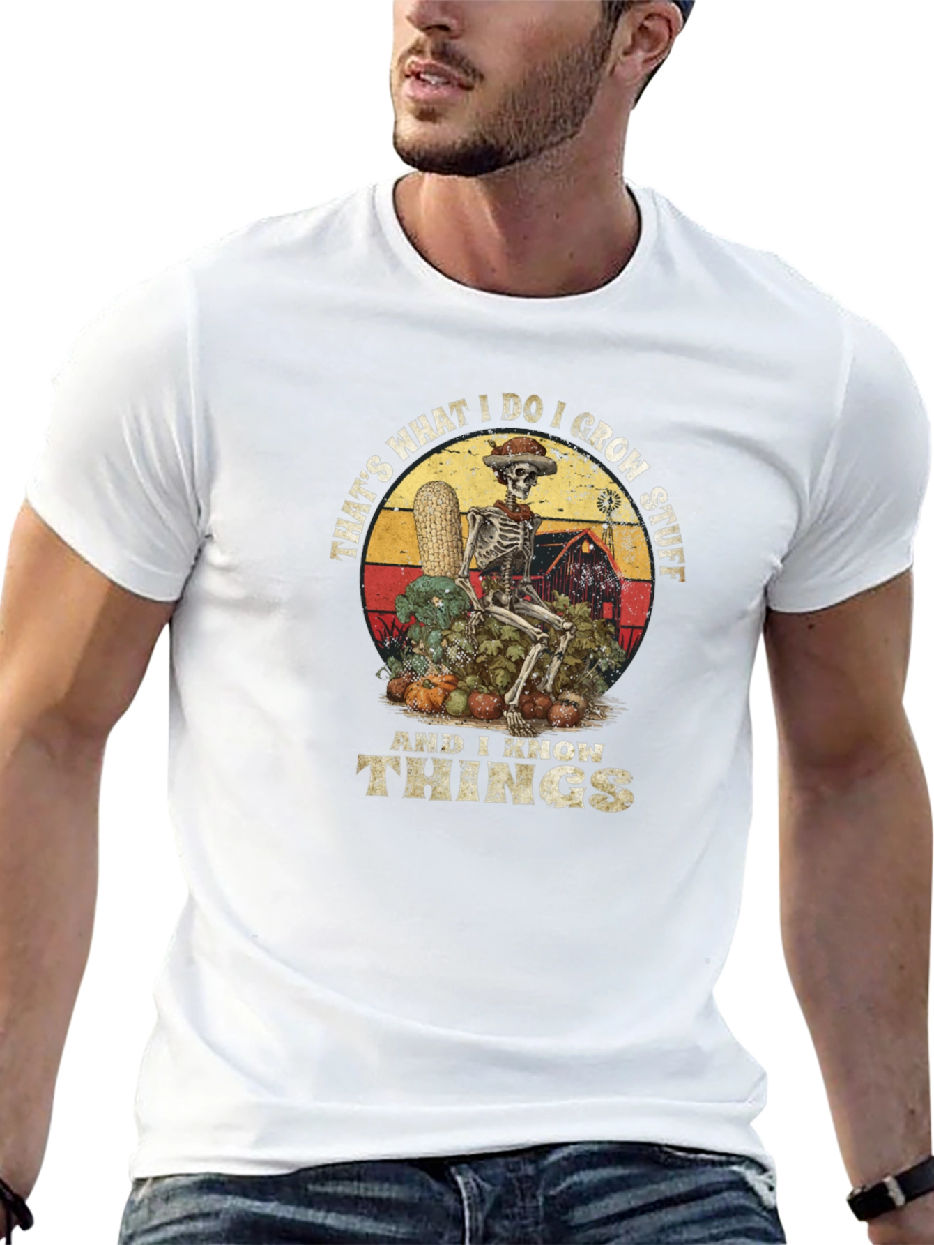 Grow Stuff Skeleton T-Shirt