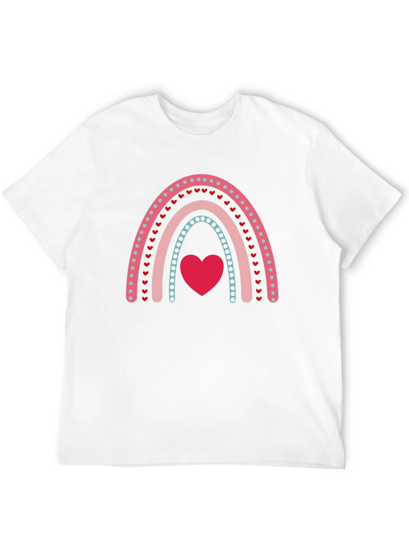 Heart Rainbow Graphic Tee