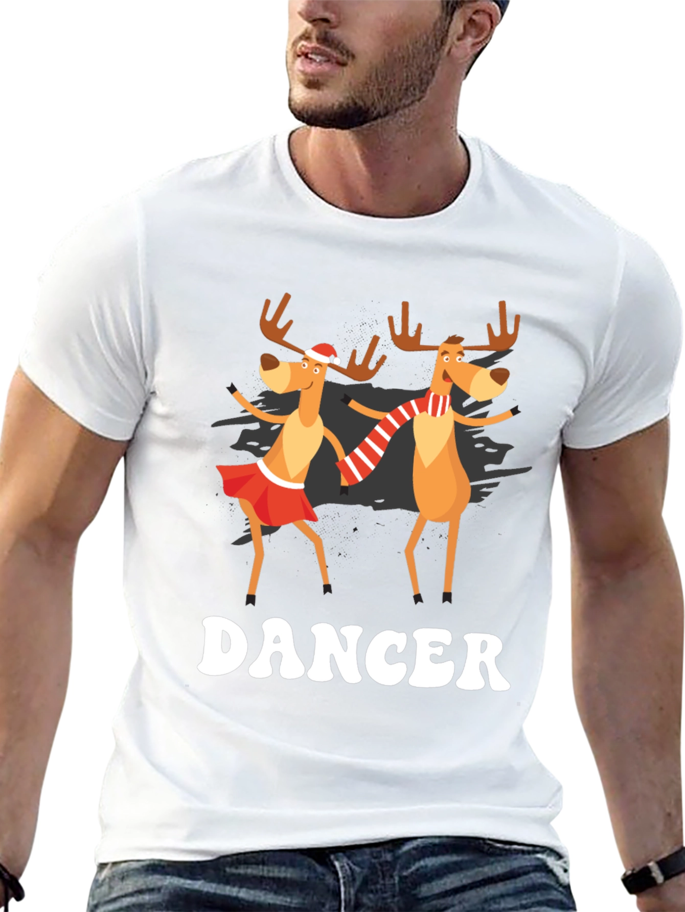 Reindeer Dancer Christmas T-Shirt