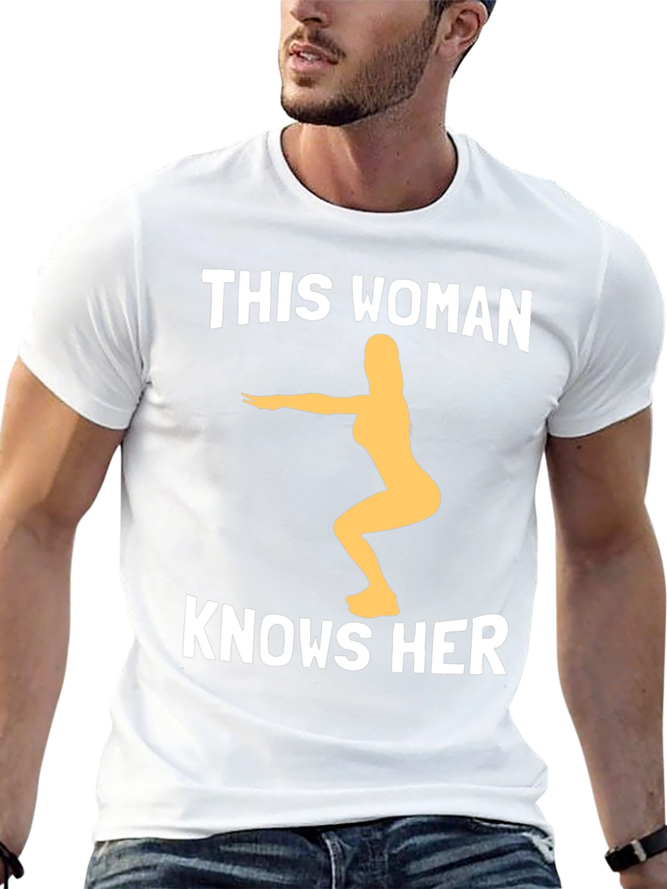 This Woman Knows Her Squats Graphic Tee
