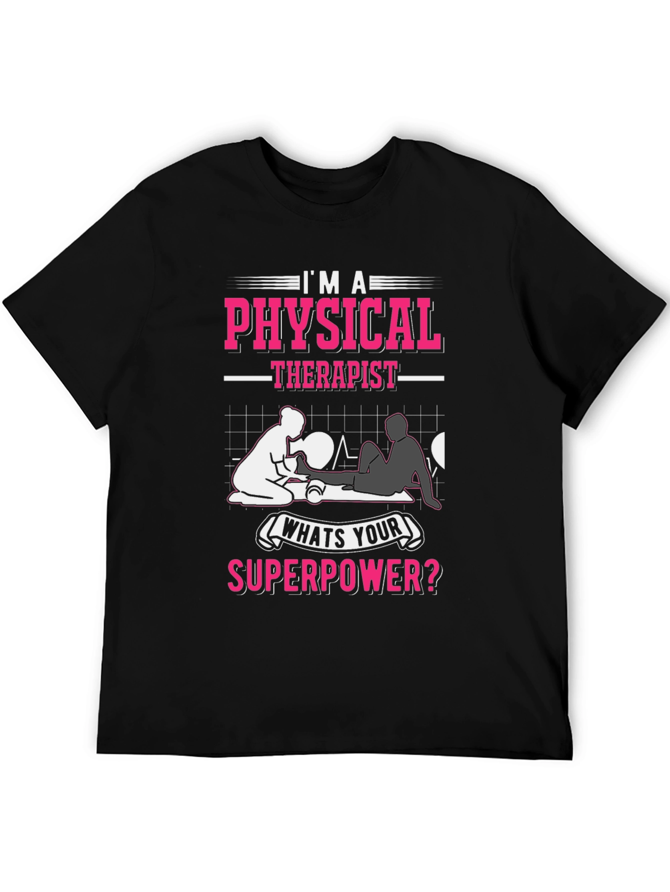 Physical Therapist Superpower Graphic T-Shirt