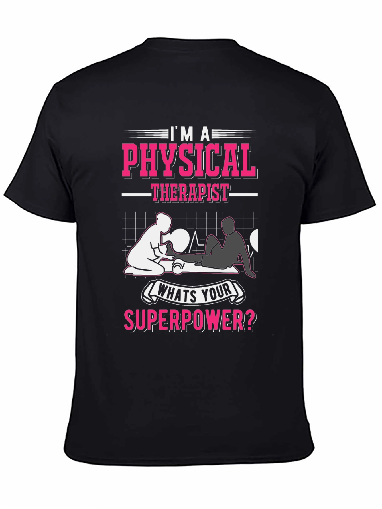 Physical Therapist Superpower Graphic T-Shirt