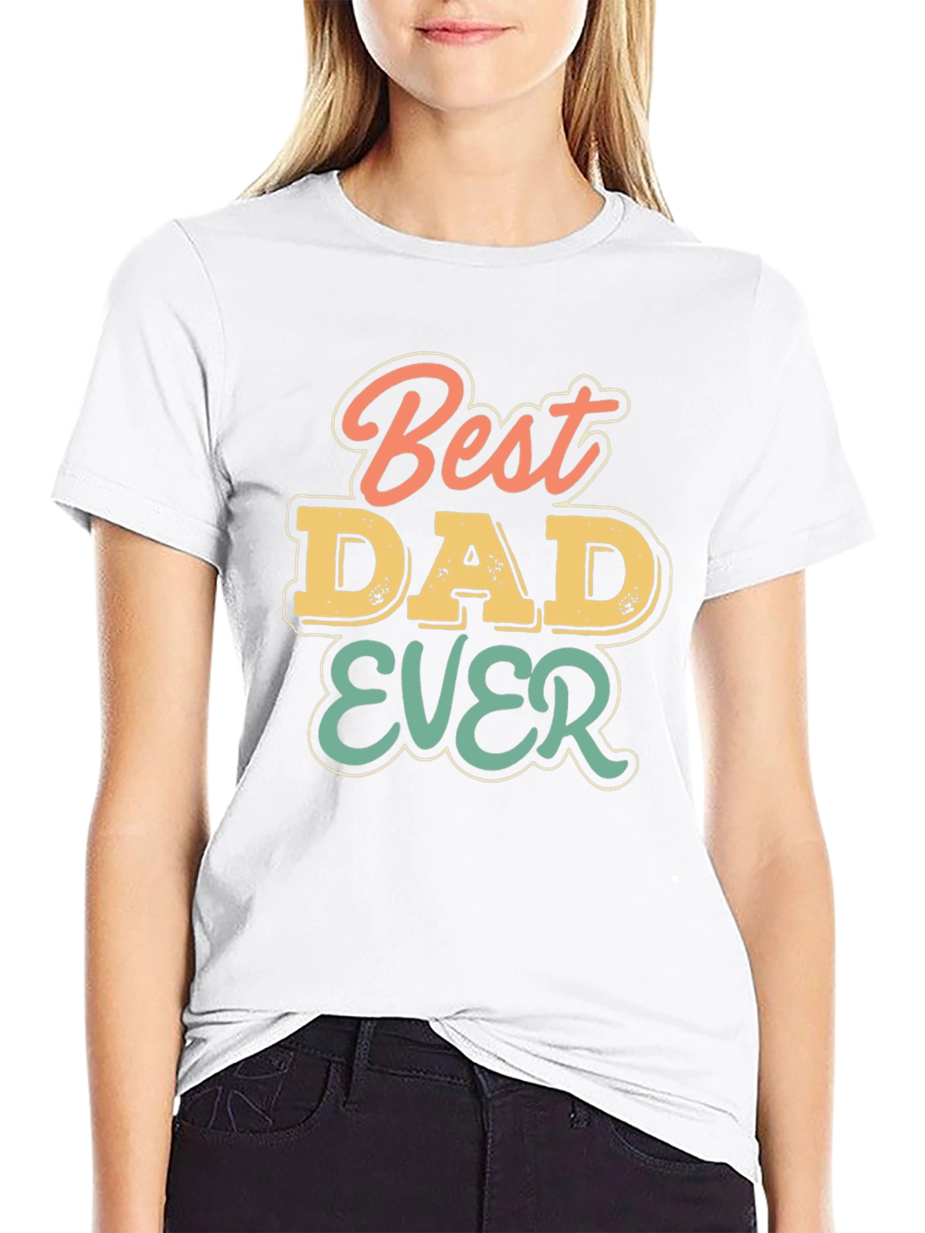 Best Dad Ever T-Shirt - Retro Design