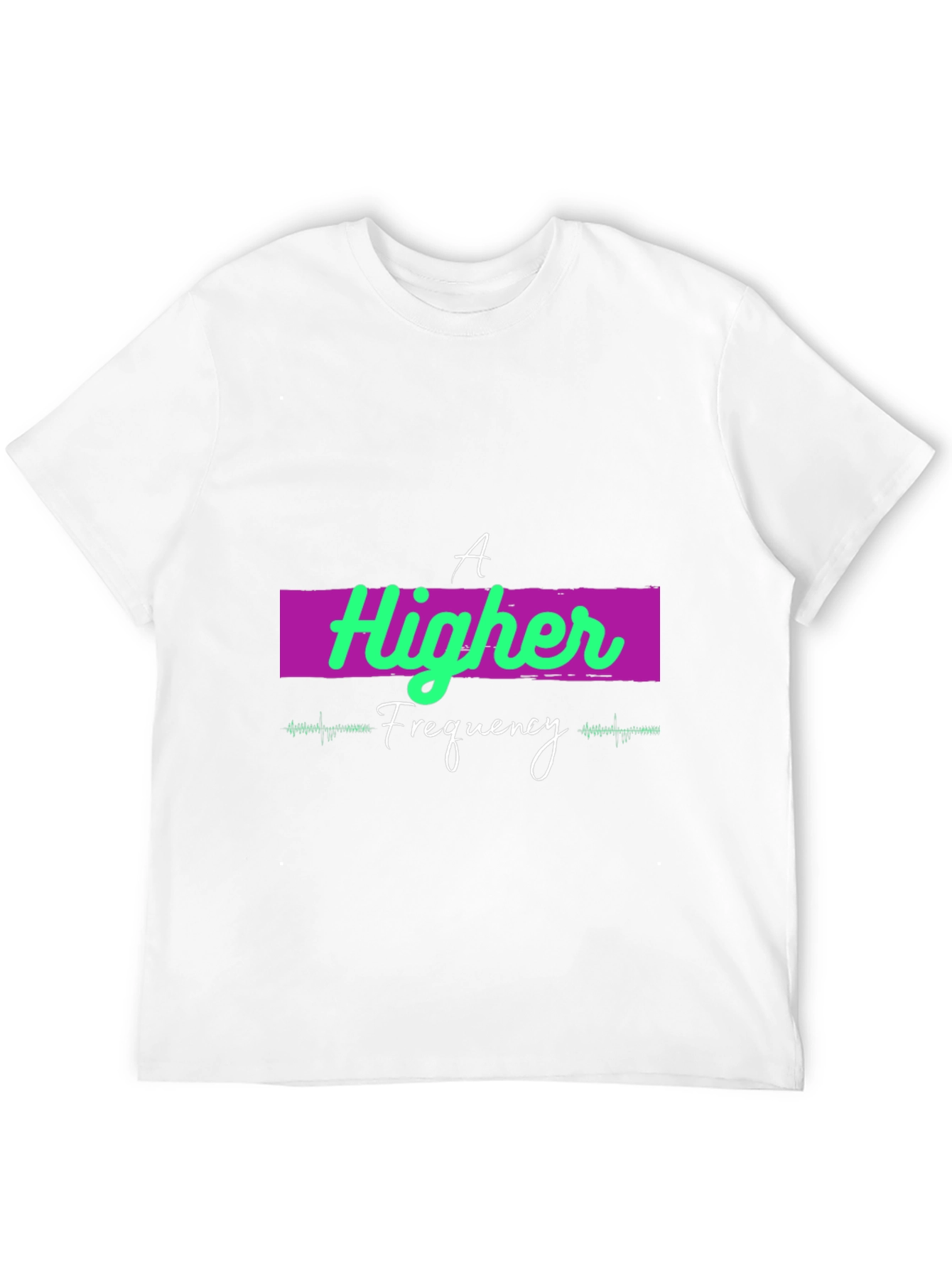 Higher Frequency Graphic T-Shirt - Casual Style