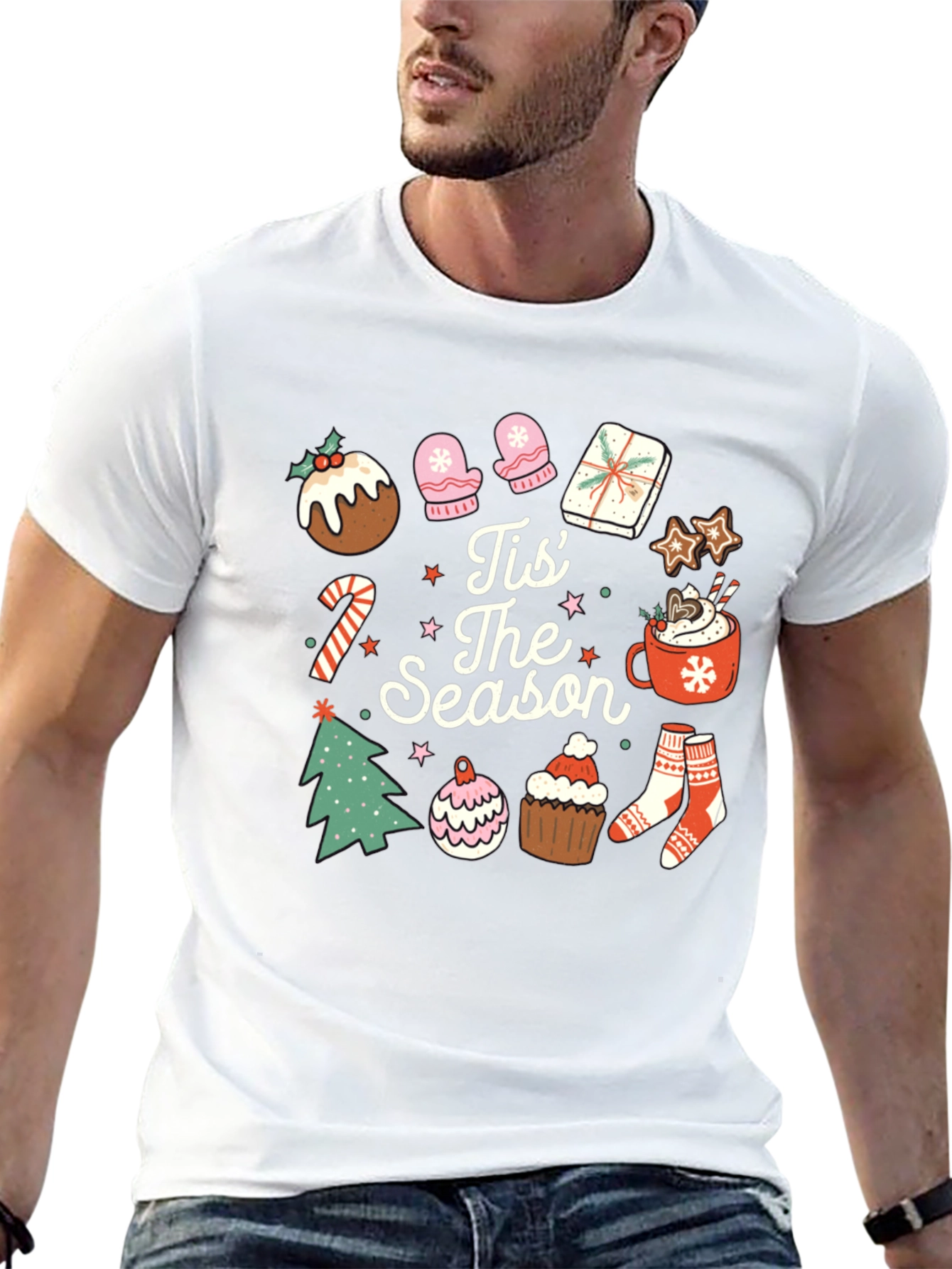 Tis The Season Holiday Graphic T-Shirt