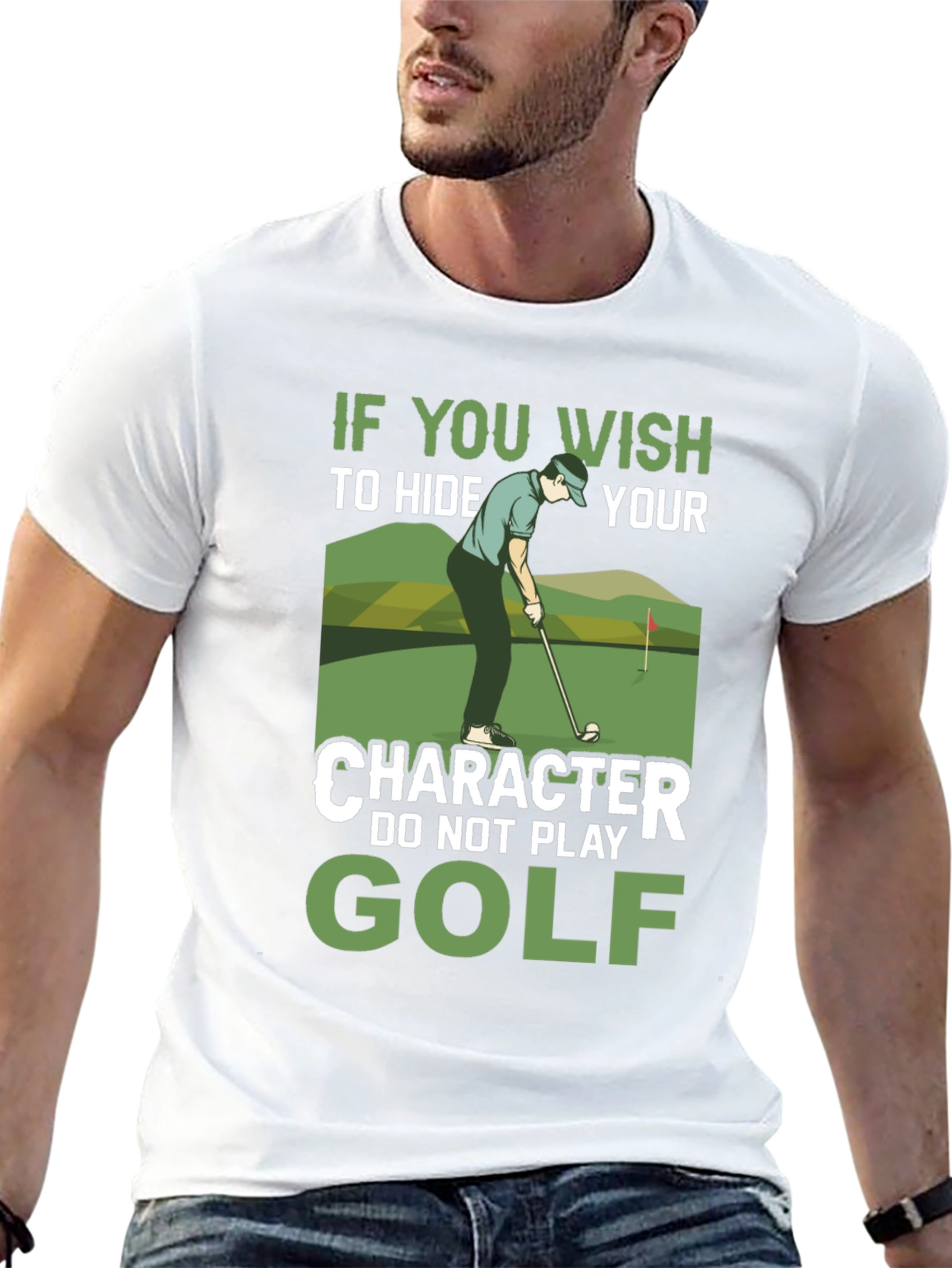 Golf Character T-Shirt