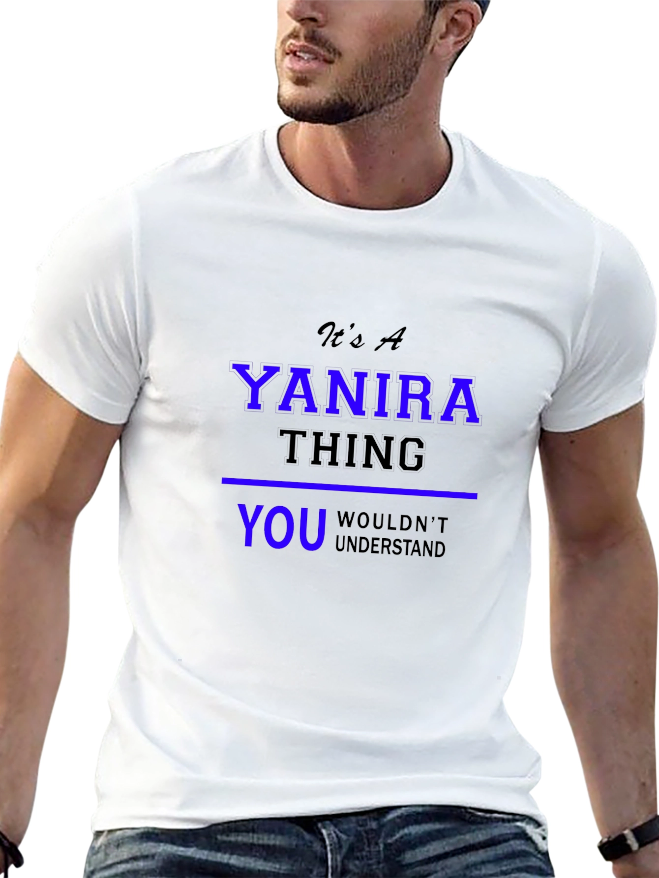 Yanira Thing T-Shirt: Custom Name Tee