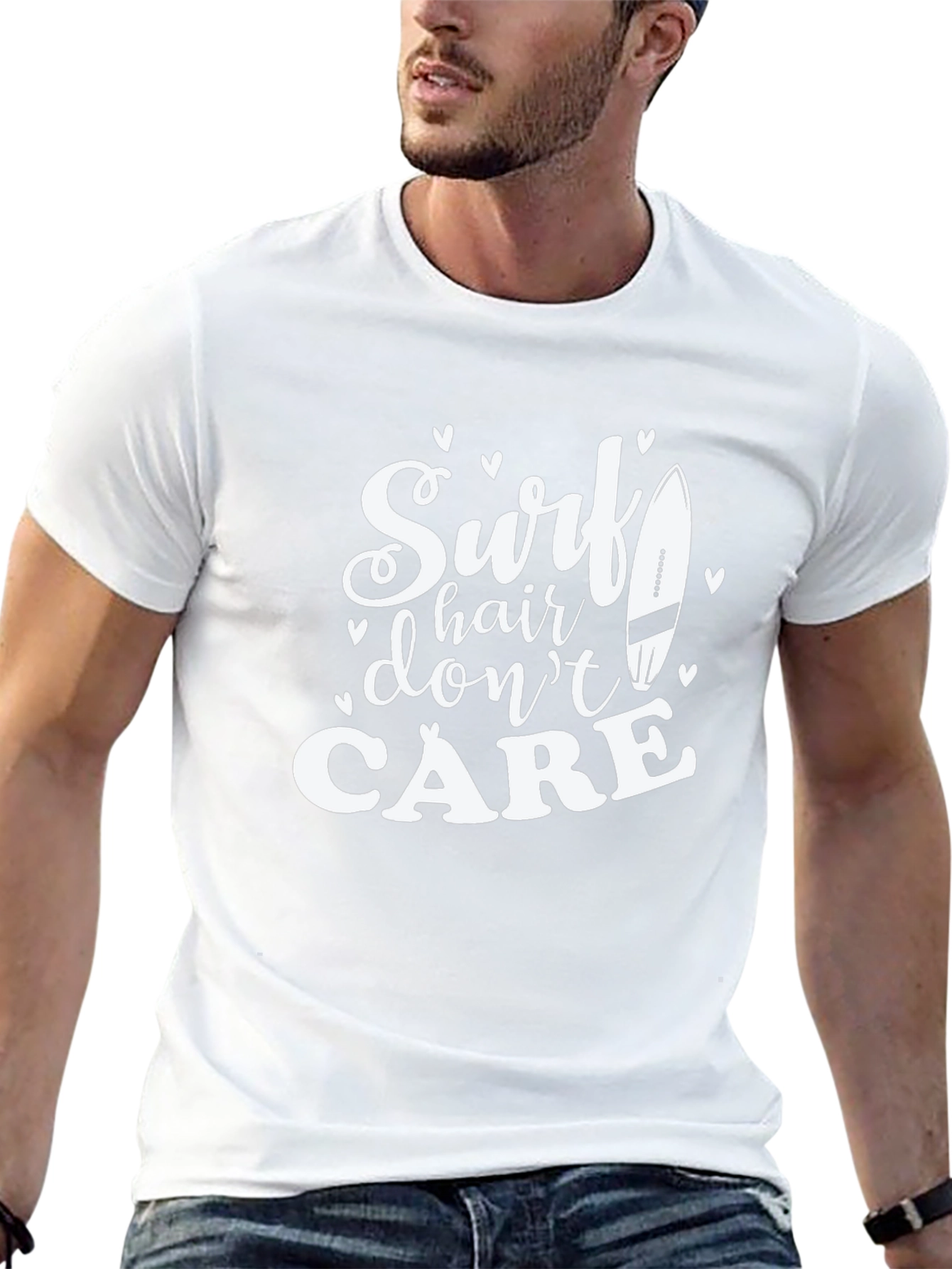 Surf Hair Dont Care T-Shirt