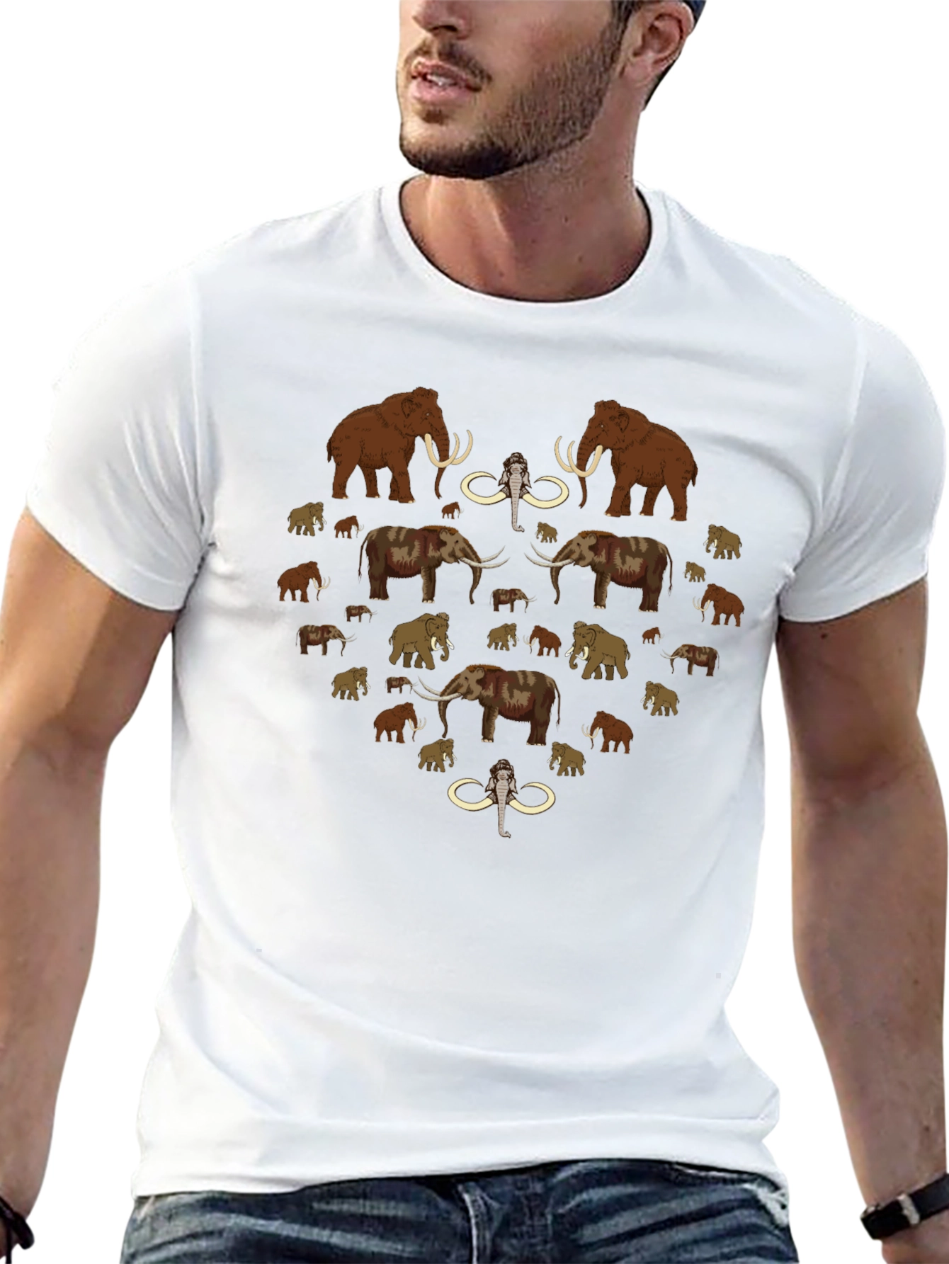 Mammoth Love Heart Graphic Tee