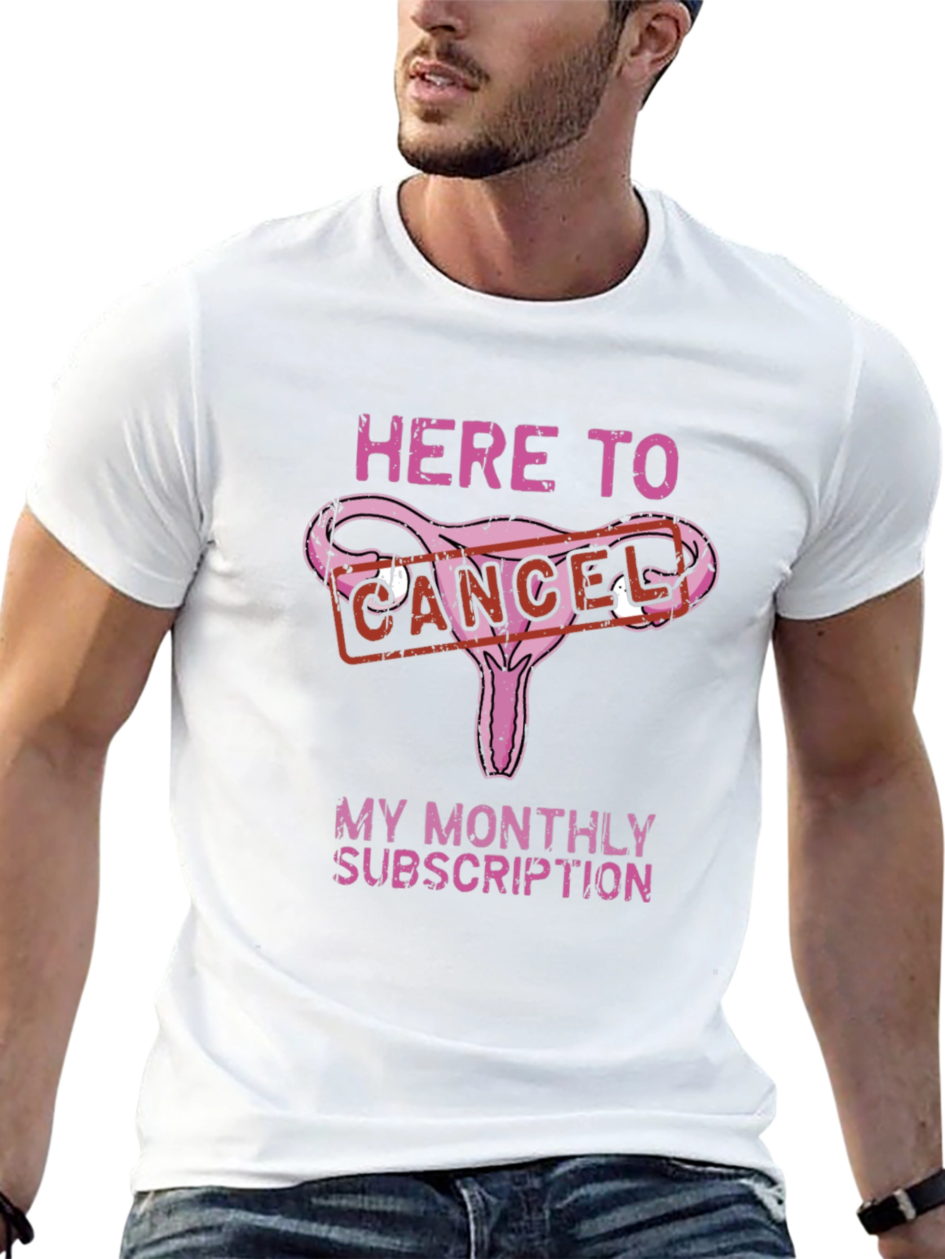 Here to Cancel Monthly Subscription T-Shirt