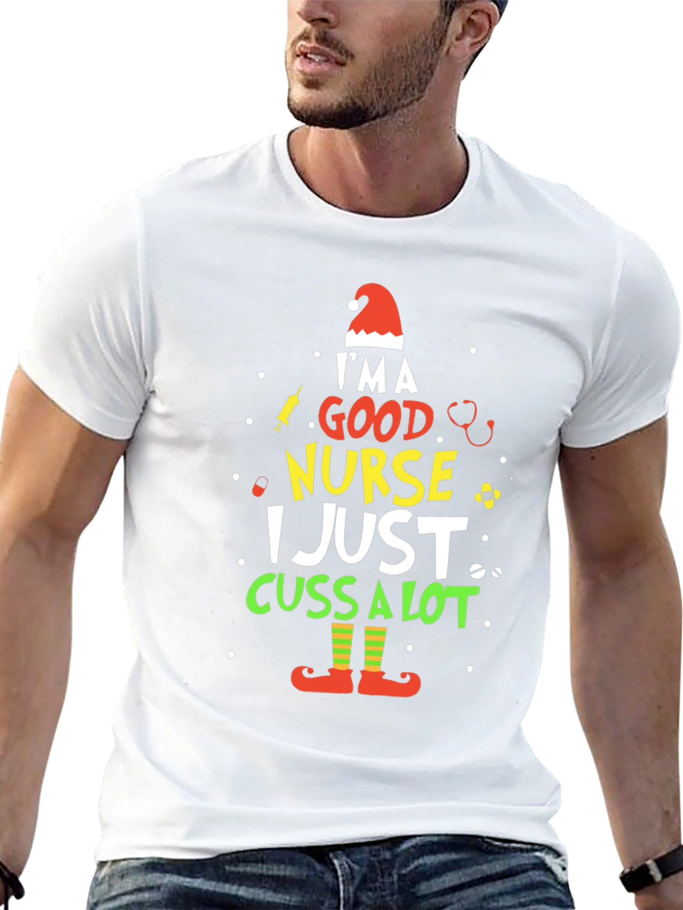 Good Nurse Cuss A Lot Tee