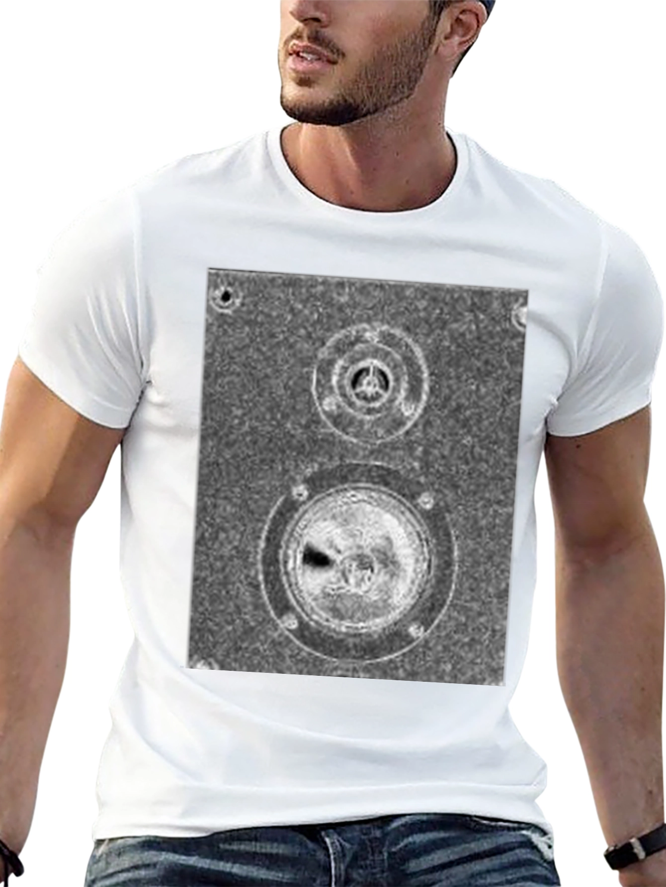 Speaker Graphic T-Shirt - Classic Sound System Tee