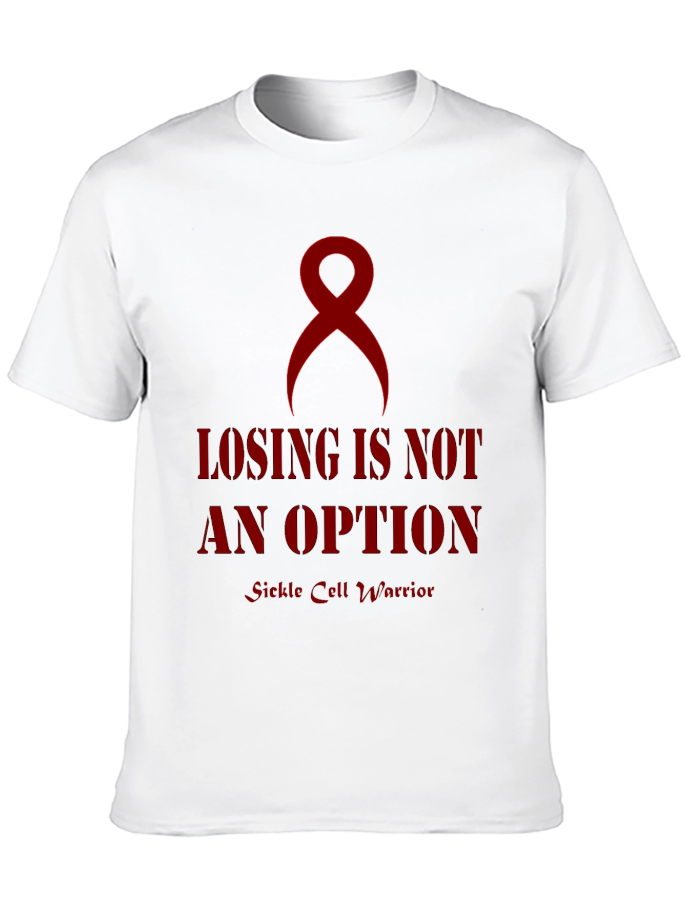 Sickle Cell Warrior T-Shirt - Awareness Ribbon Tee