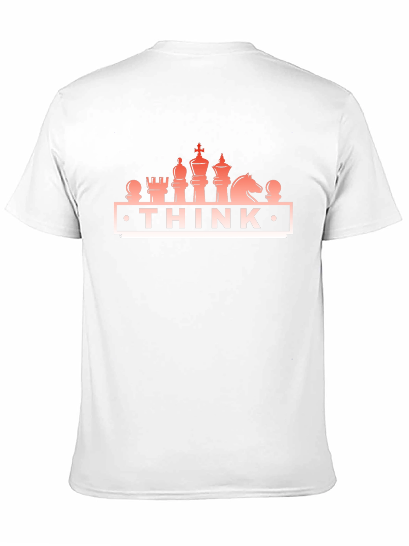 Think Chess Graphic T-Shirt - Mens Black Tee