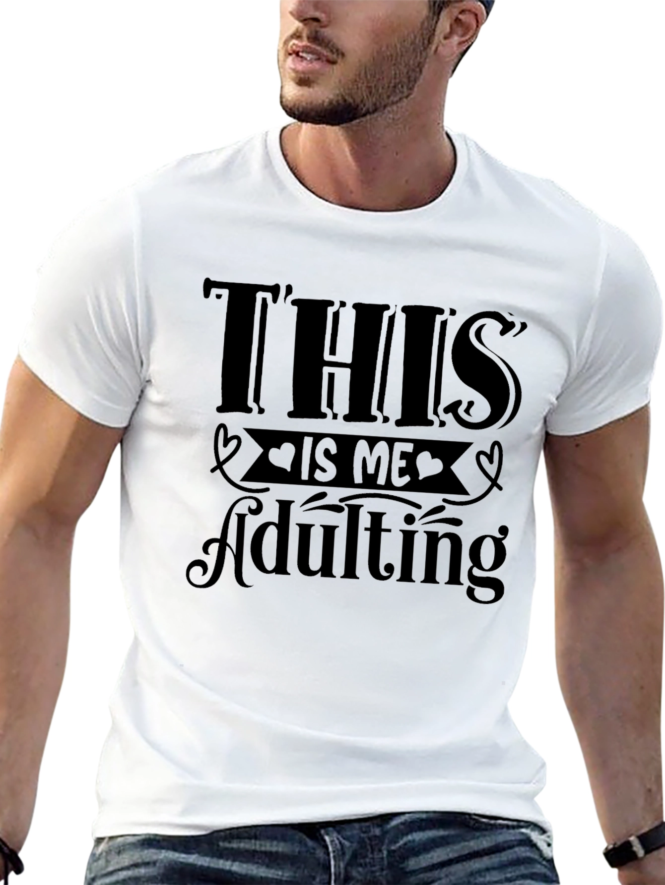 This is Me Adulting Graphic T-Shirt