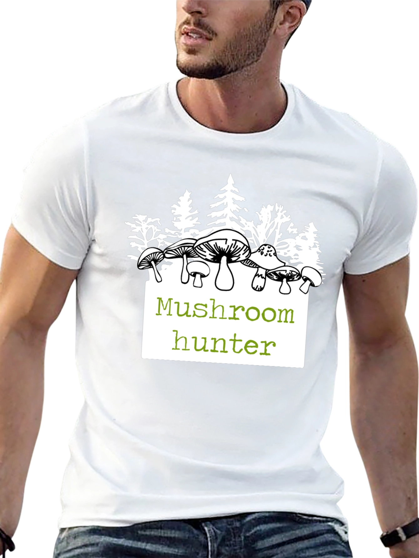Mushroom Hunter T-Shirt - Nature Lover Tee