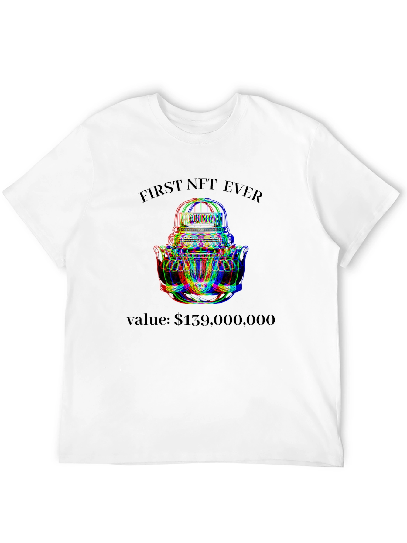 First NFT Ever Black T-Shirt