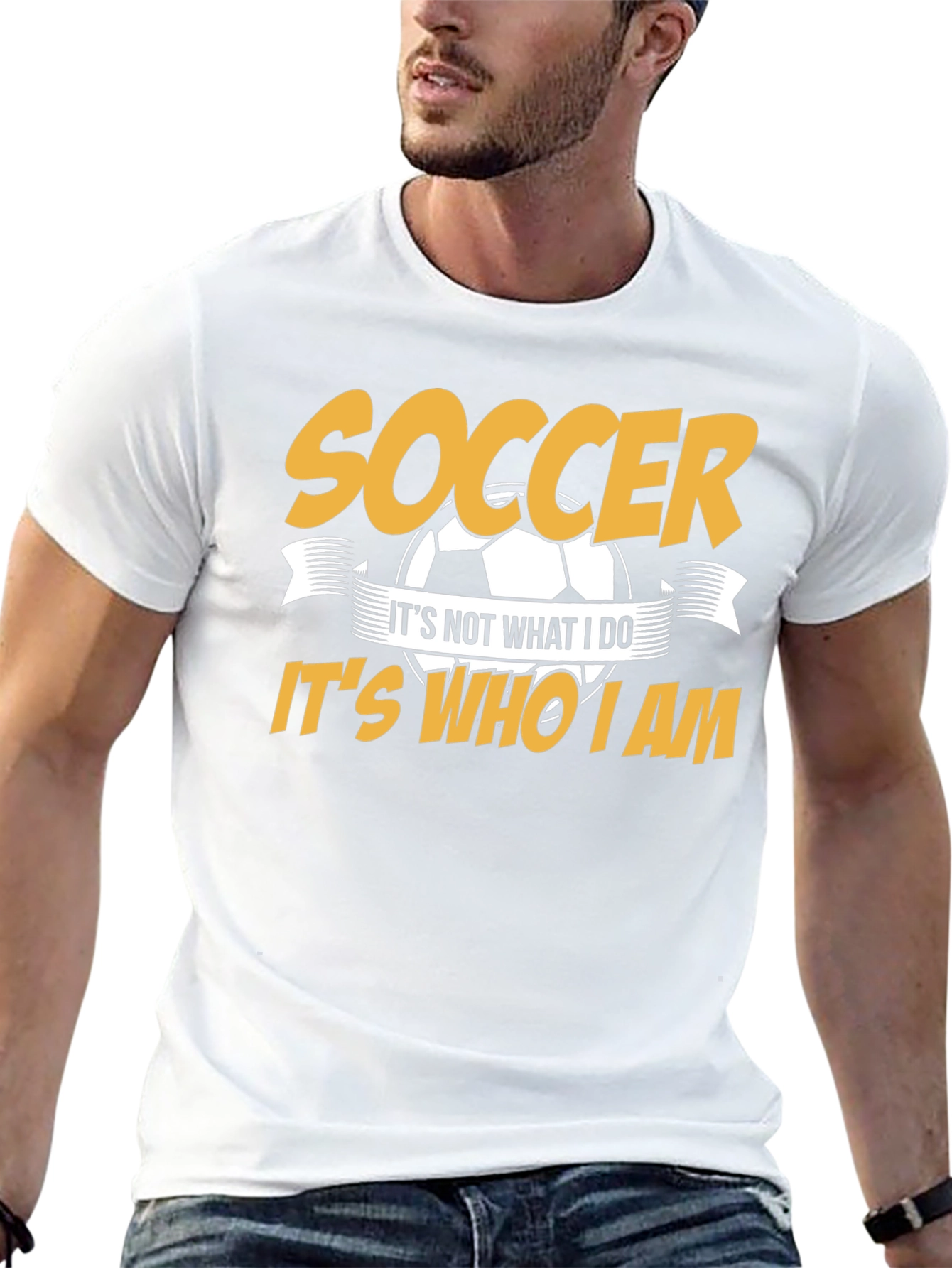 Soccer Its Who I Am T-Shirt