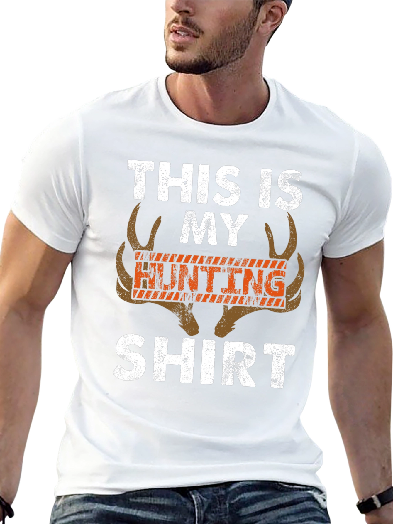 This Is My Hunting Shirt - Novelty Graphic Tee