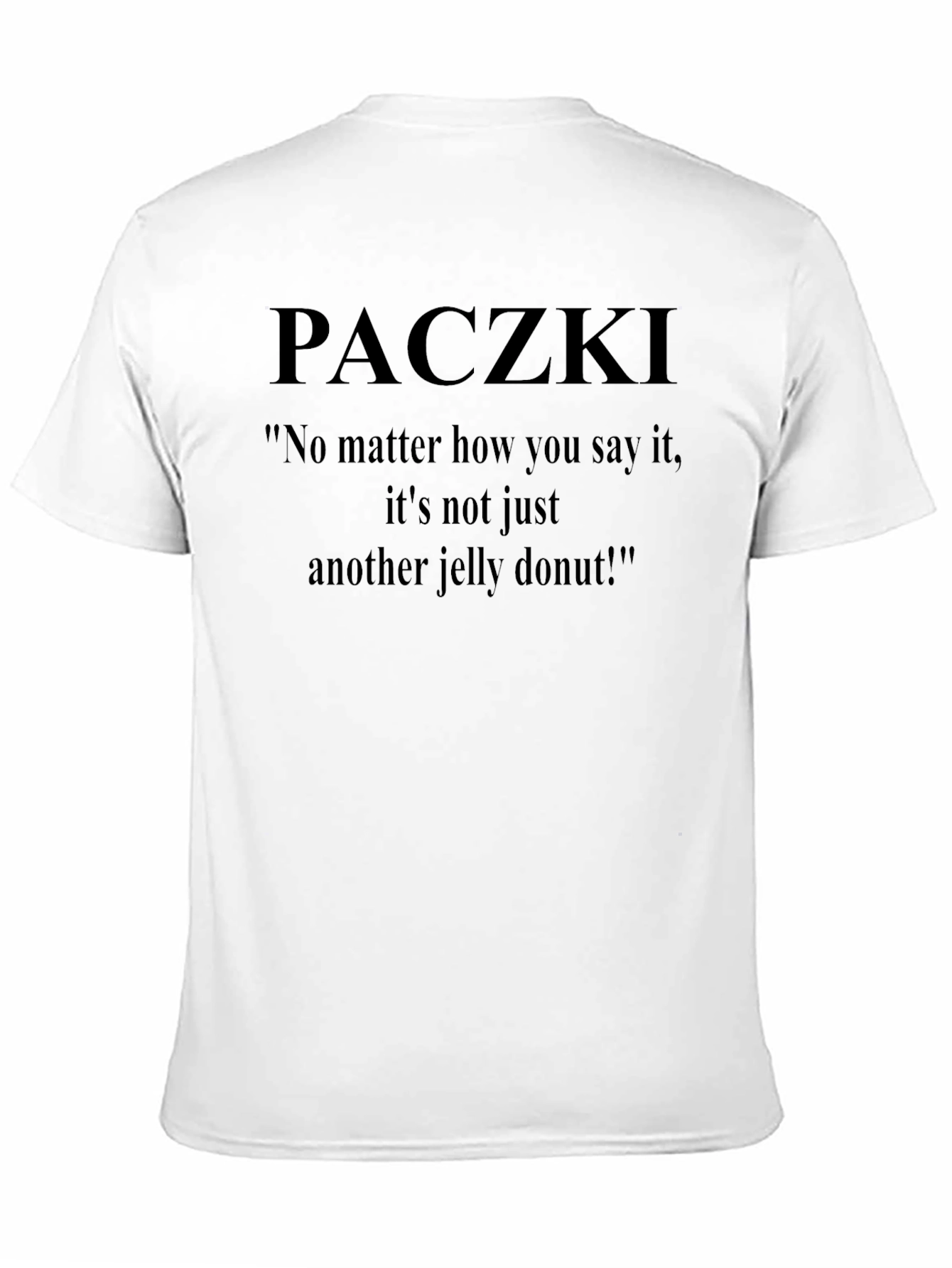 Paczki Jelly Donut Graphic T-Shirt