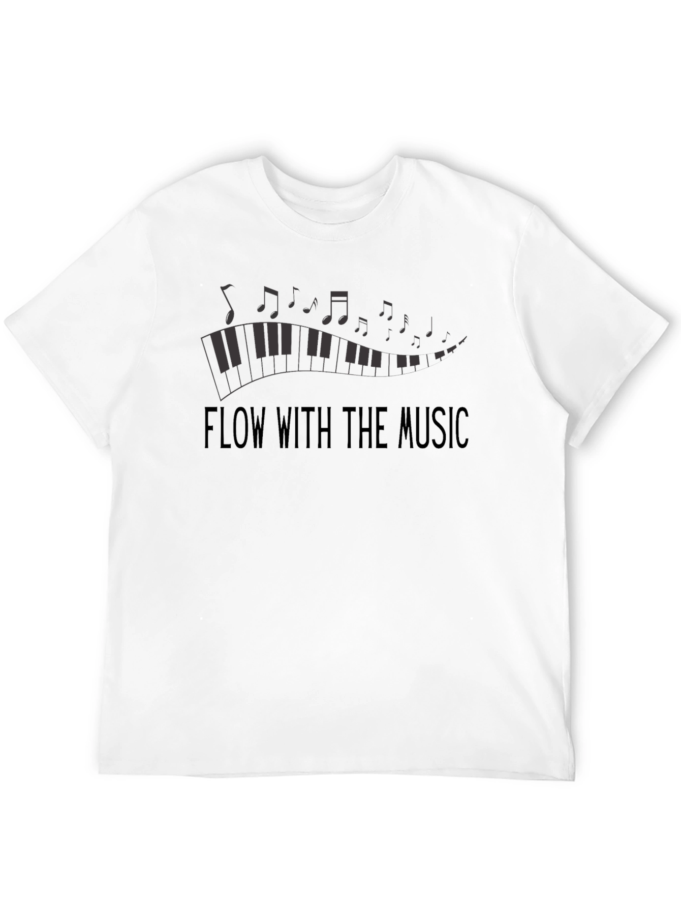 Flow With The Music Graphic Tee