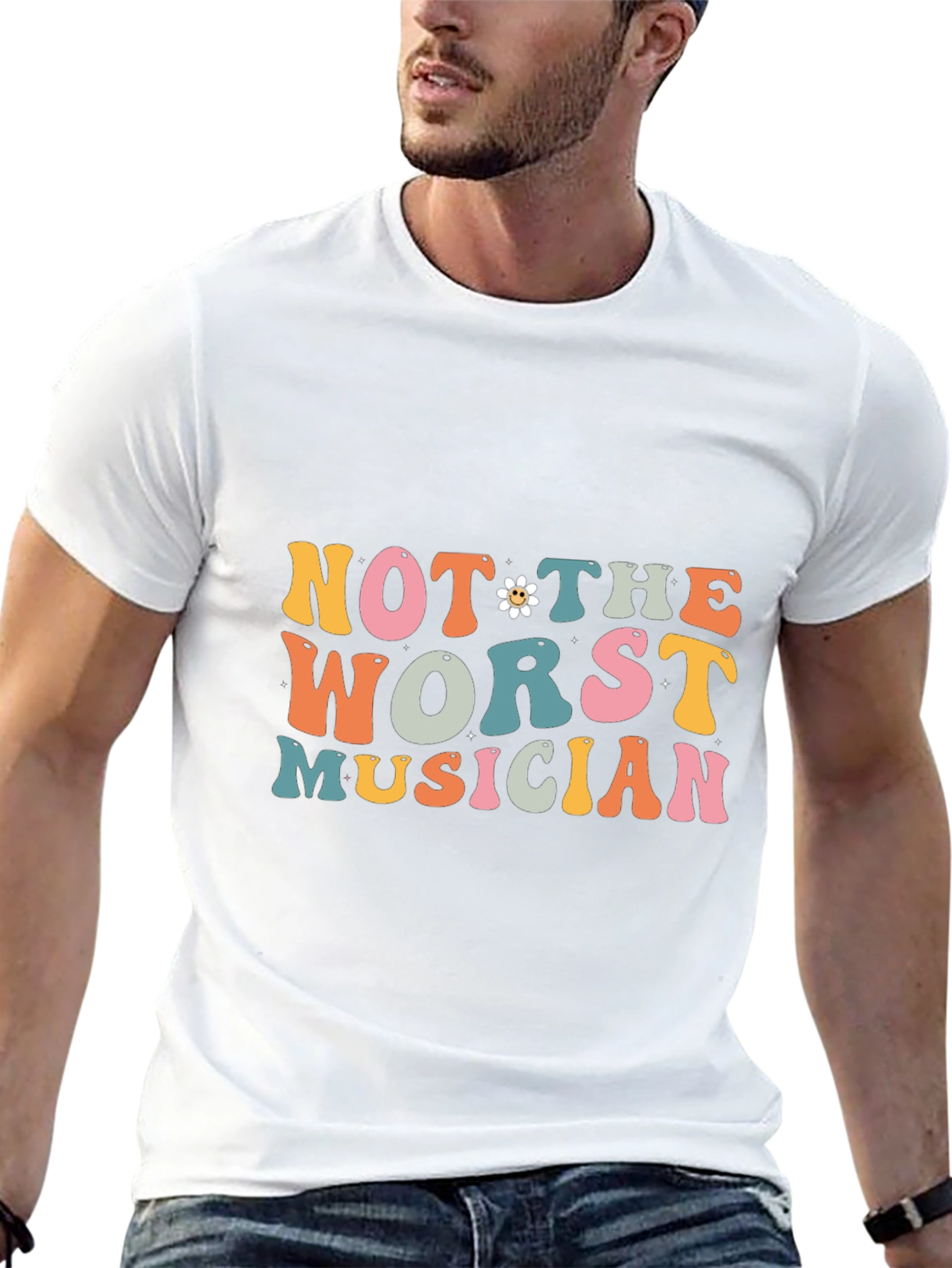 Not The Worst Musician Graphic T-Shirt