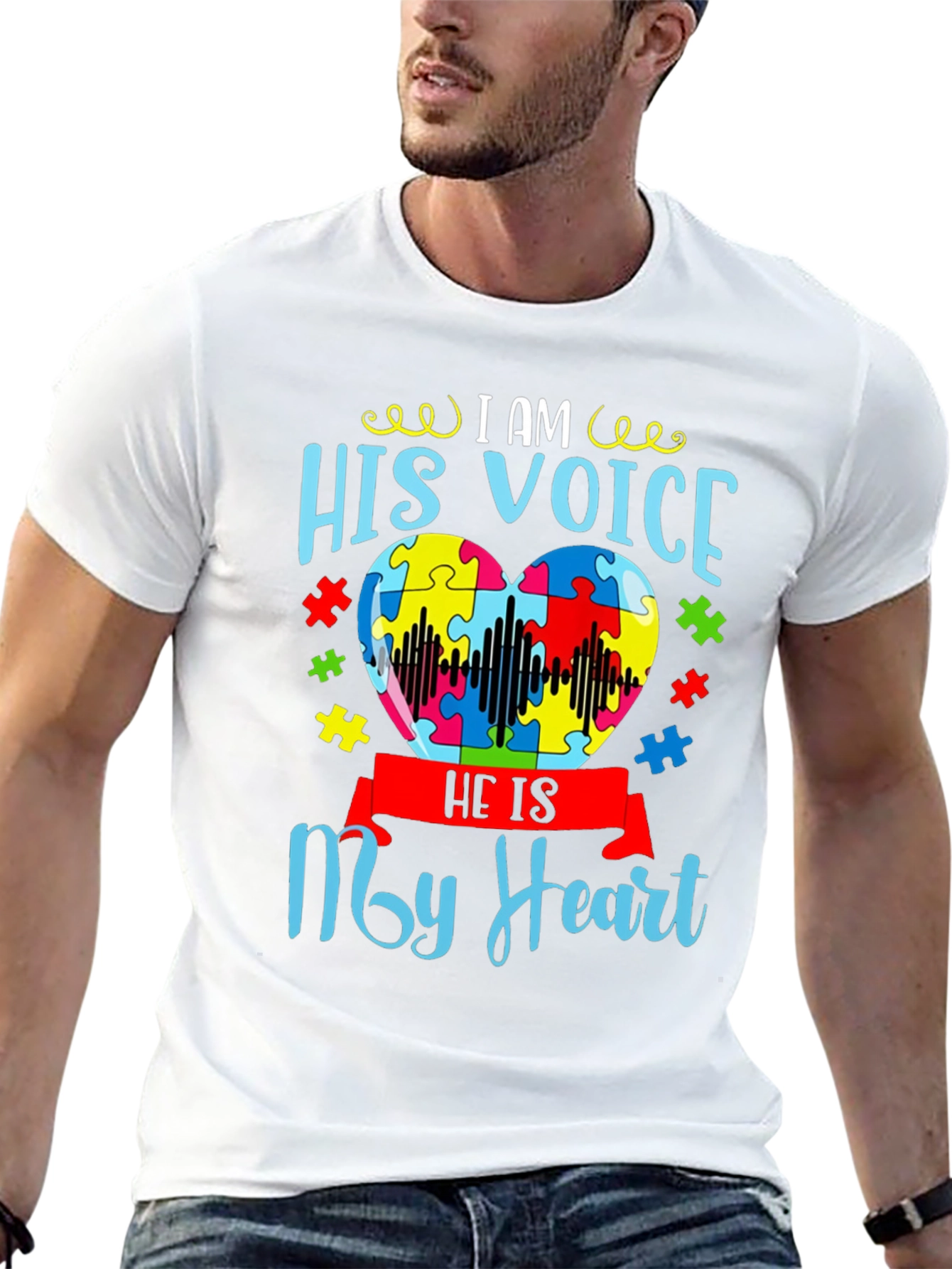 I am His Voice Autism Awareness T-Shirt