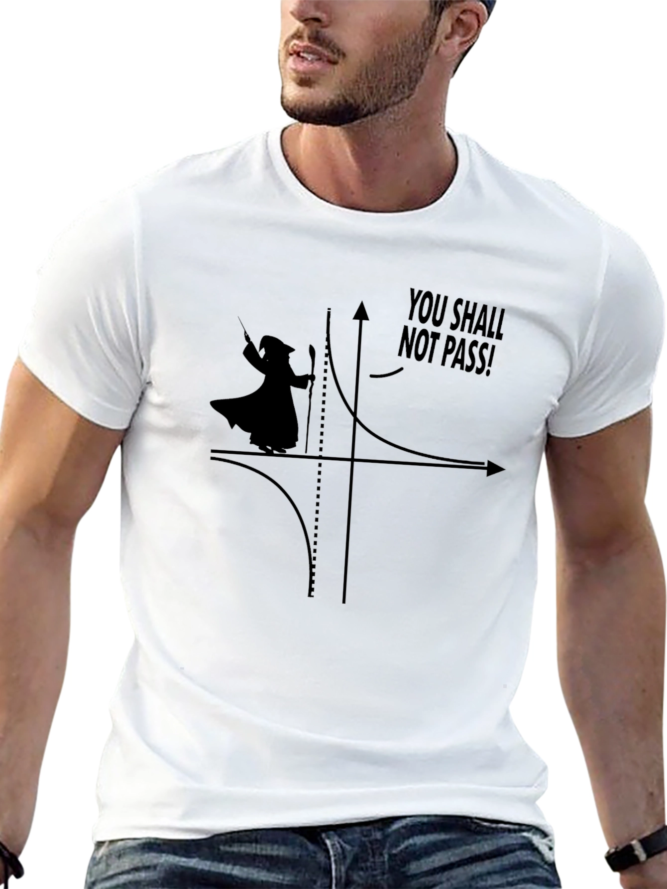 You Shall Not Pass! T-Shirt - Funny Math Tee