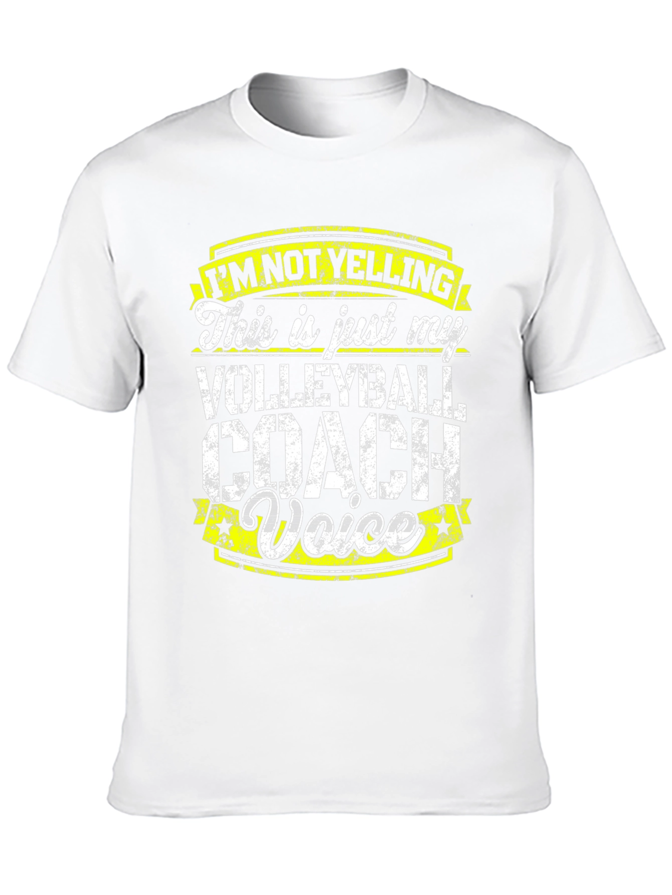 Volleyball Coach Voice T-Shirt - Funny Gift