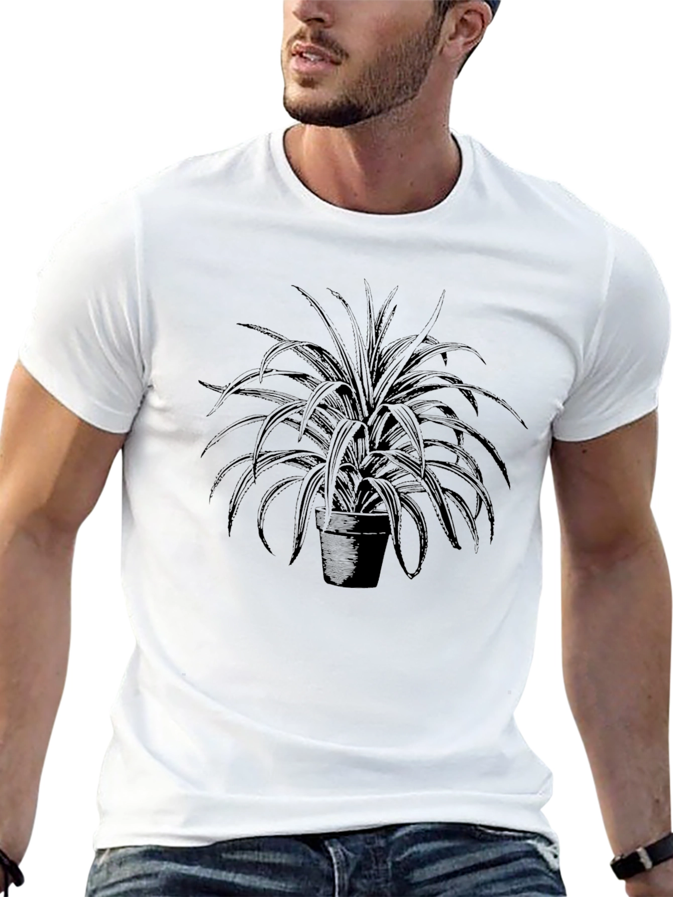 Plant Graphic Tee - Cool & Stylish