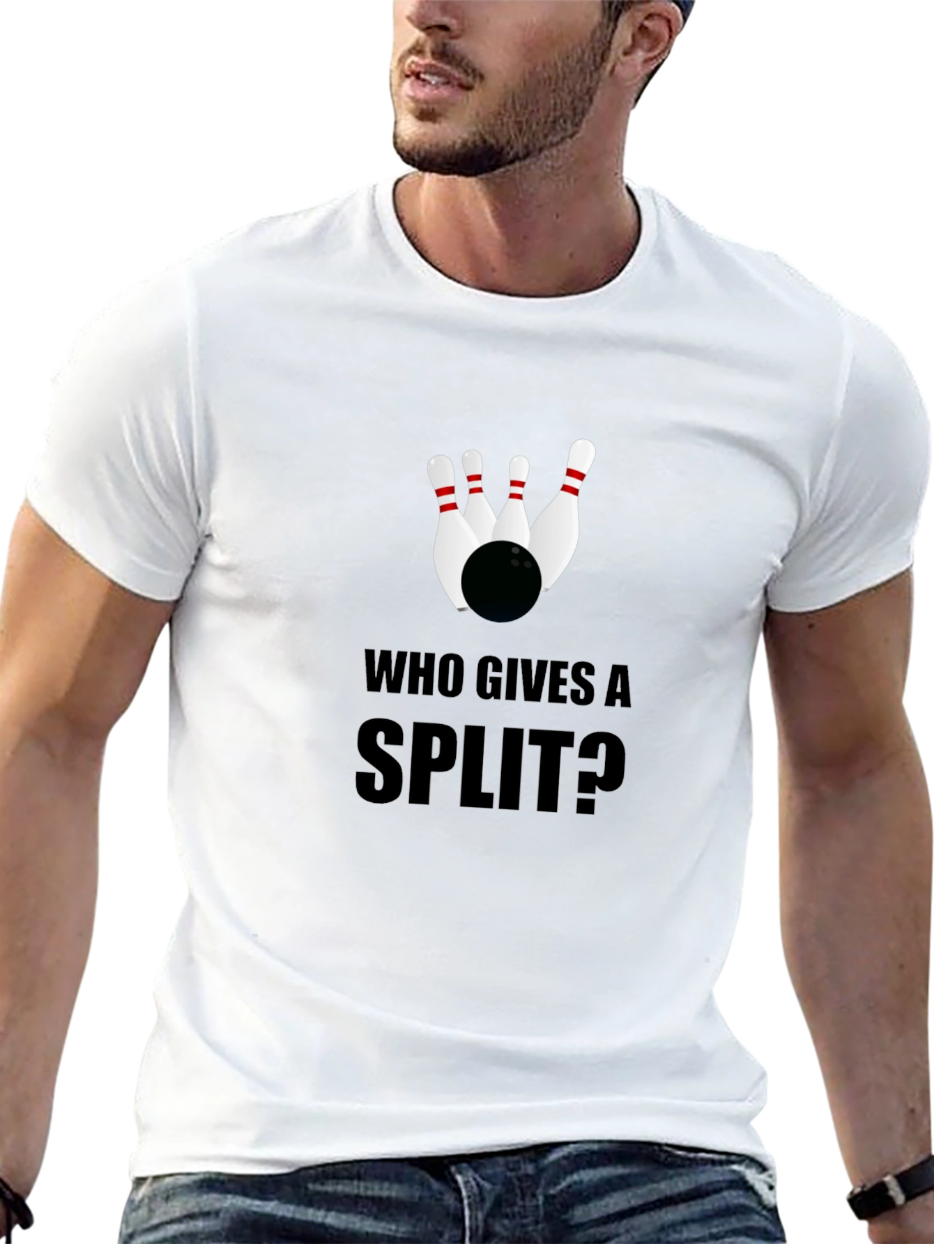 Bowling Split Graphic Tee - Who Gives a Split?