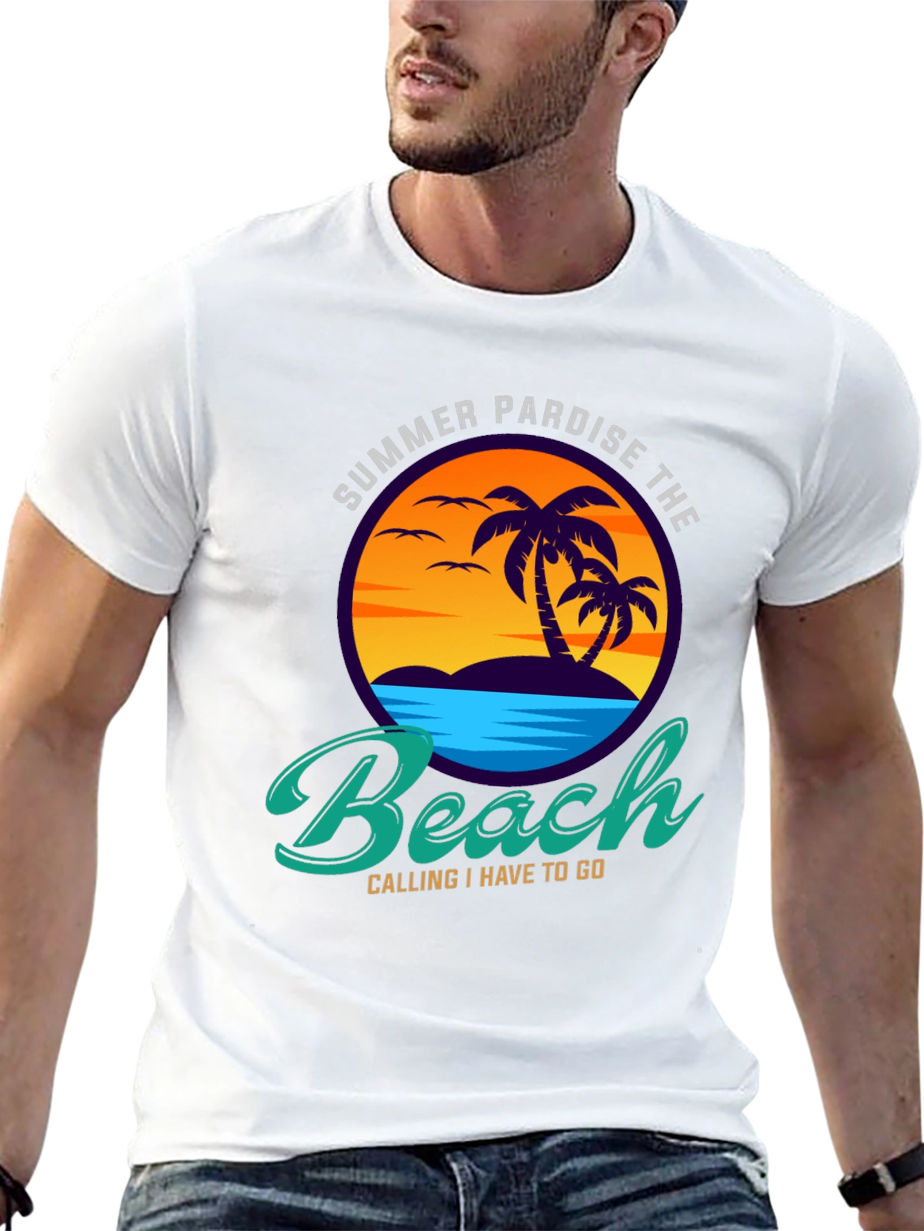 Summer Paradise Beach T-Shirt