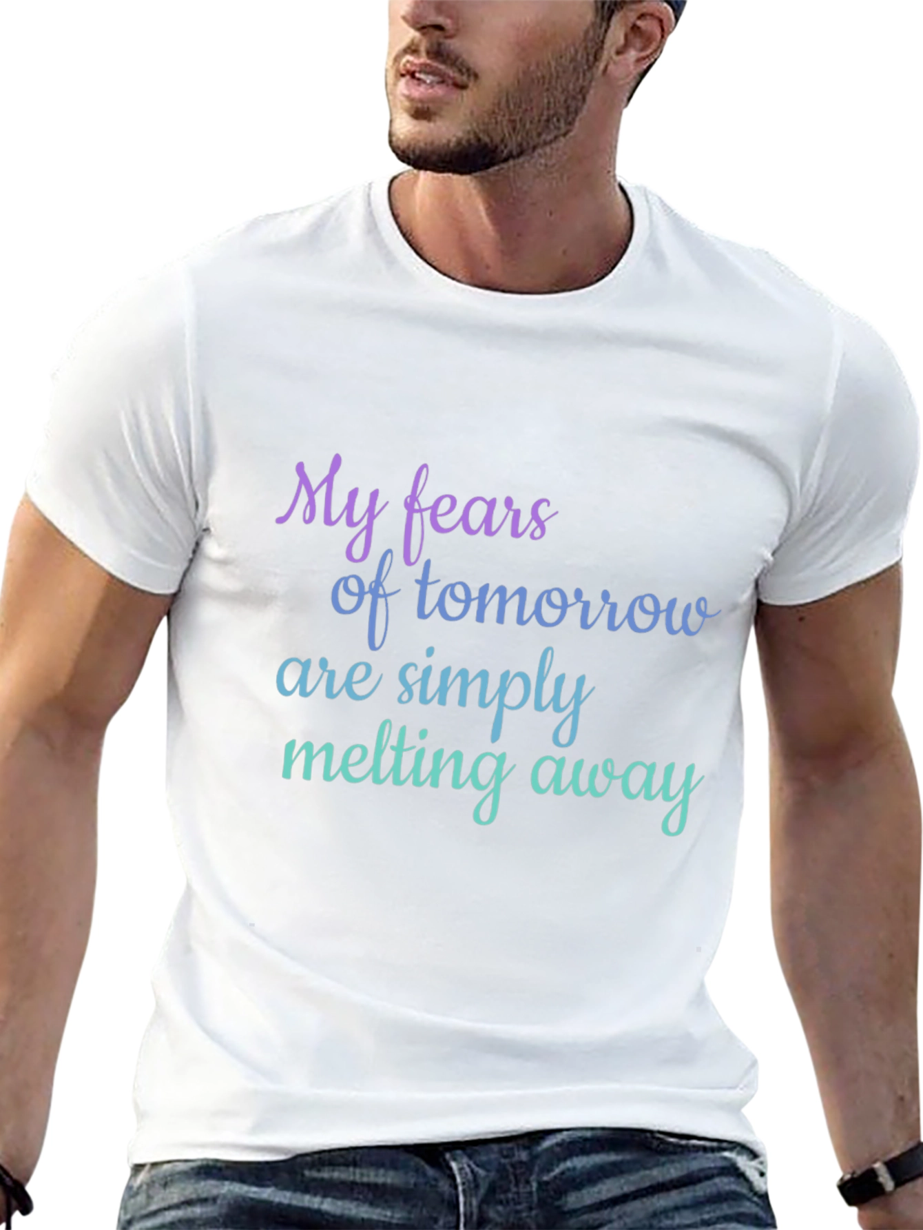 My Fears Melting Away Black T-Shirt