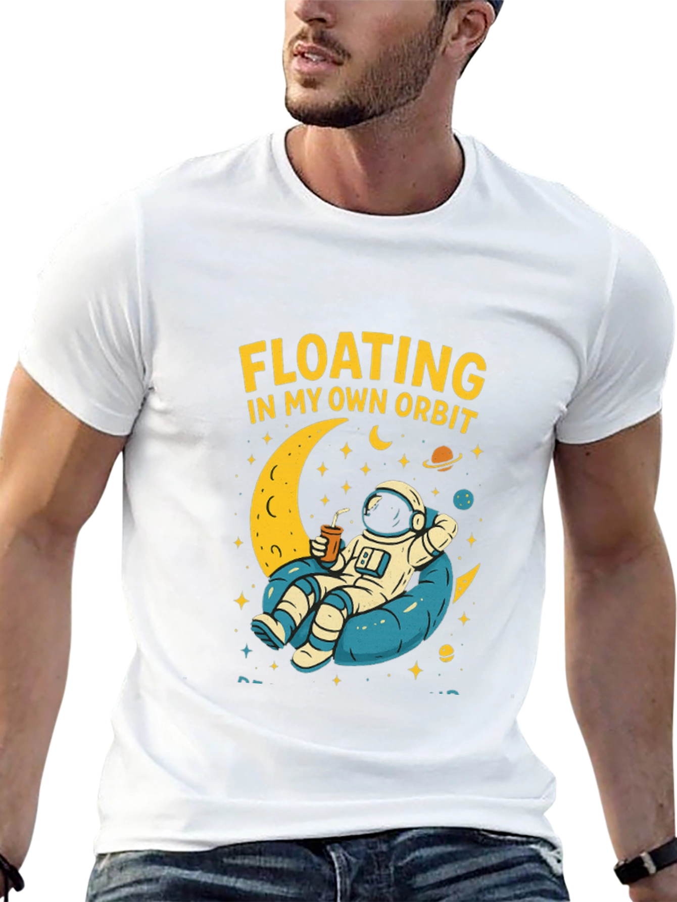 Floating in My Own Orbit Graphic Tee