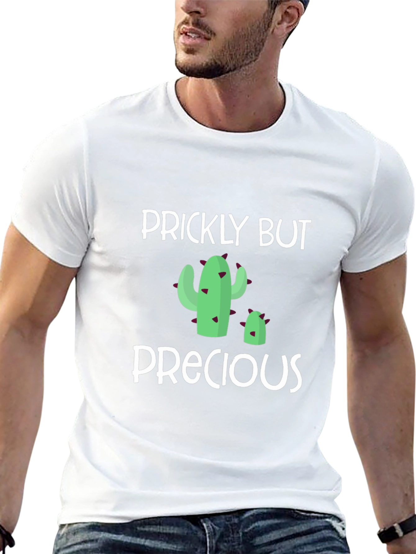 Prickly But Precious Cactus Graphic Tee