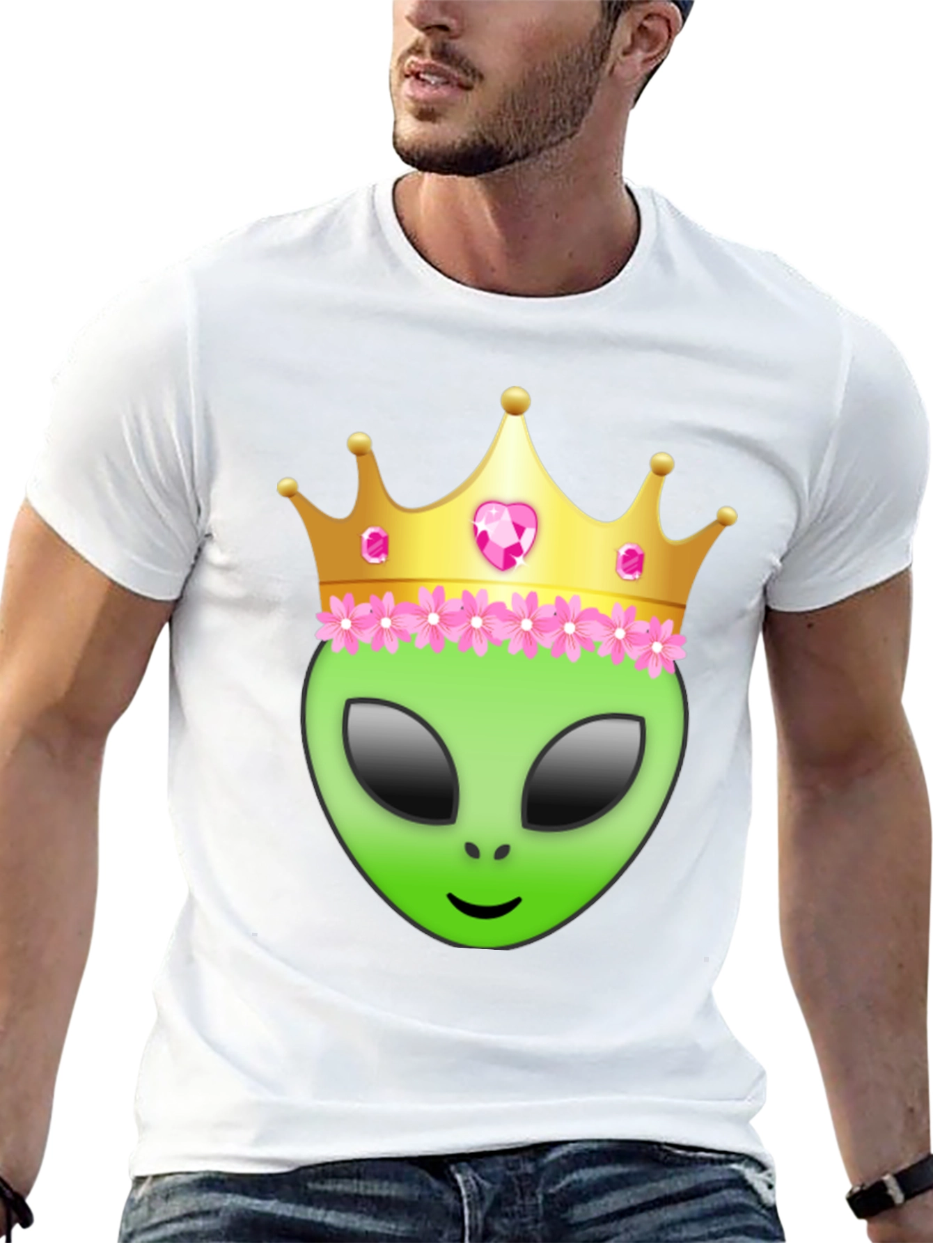 Alien Queen Graphic Tee - Fun Stylish T-Shirt