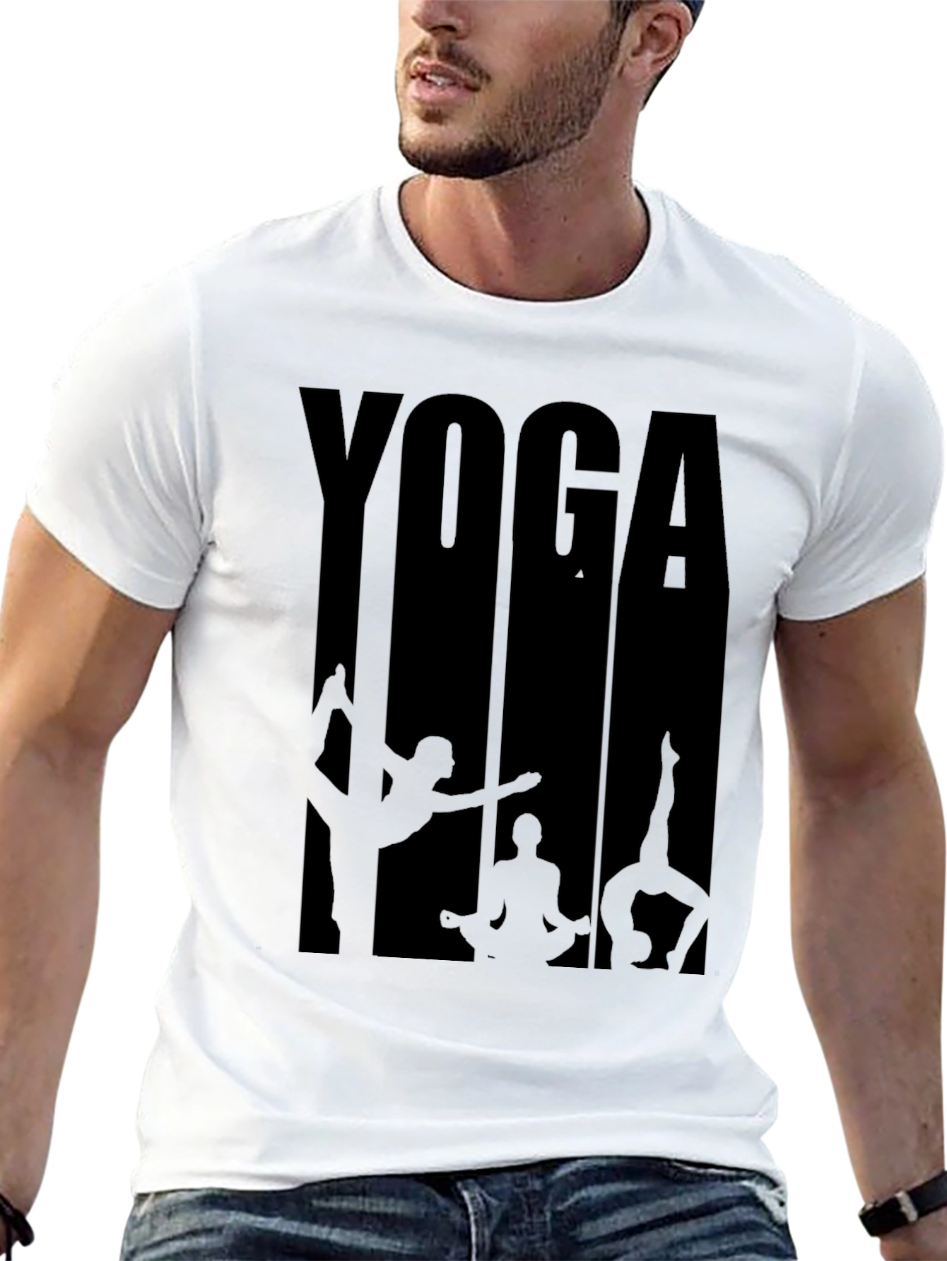 Yoga Graphic Tee - Meditate in Style