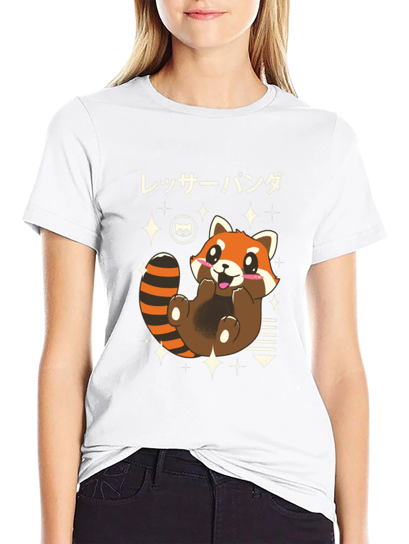 Cute Red Panda T-Shirt - Kawaii Style