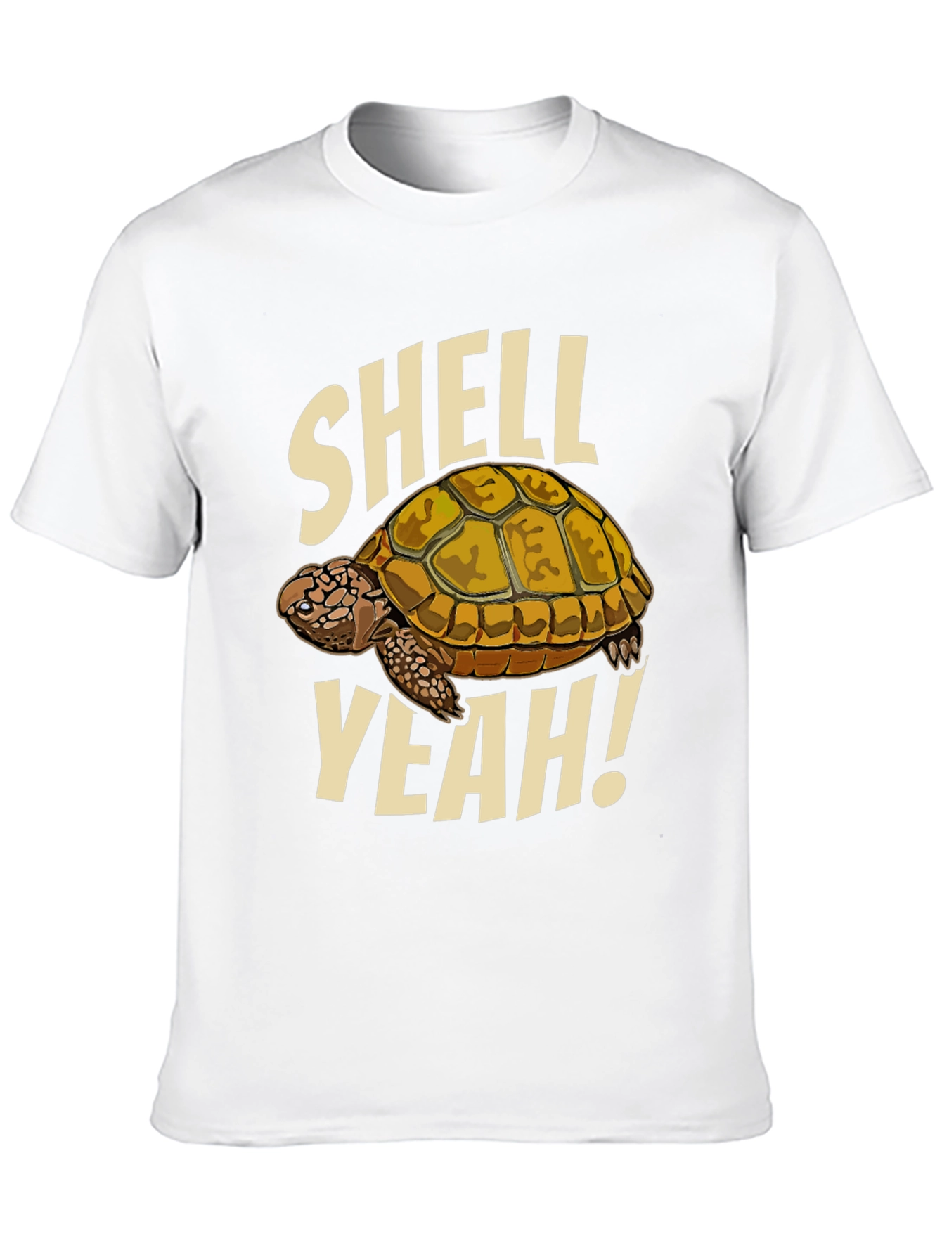 Shell Yeah! Turtle Graphic Black T-Shirt