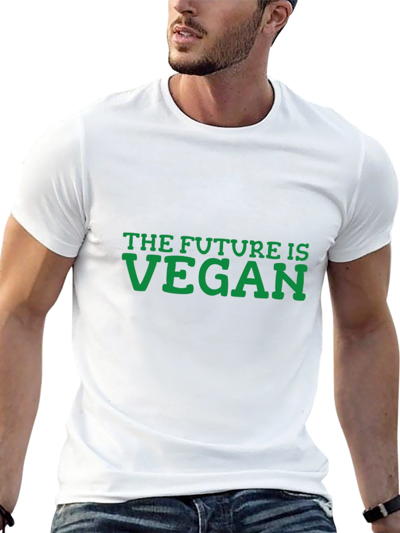 Vegan Future T-Shirt - Unisex Black Tee