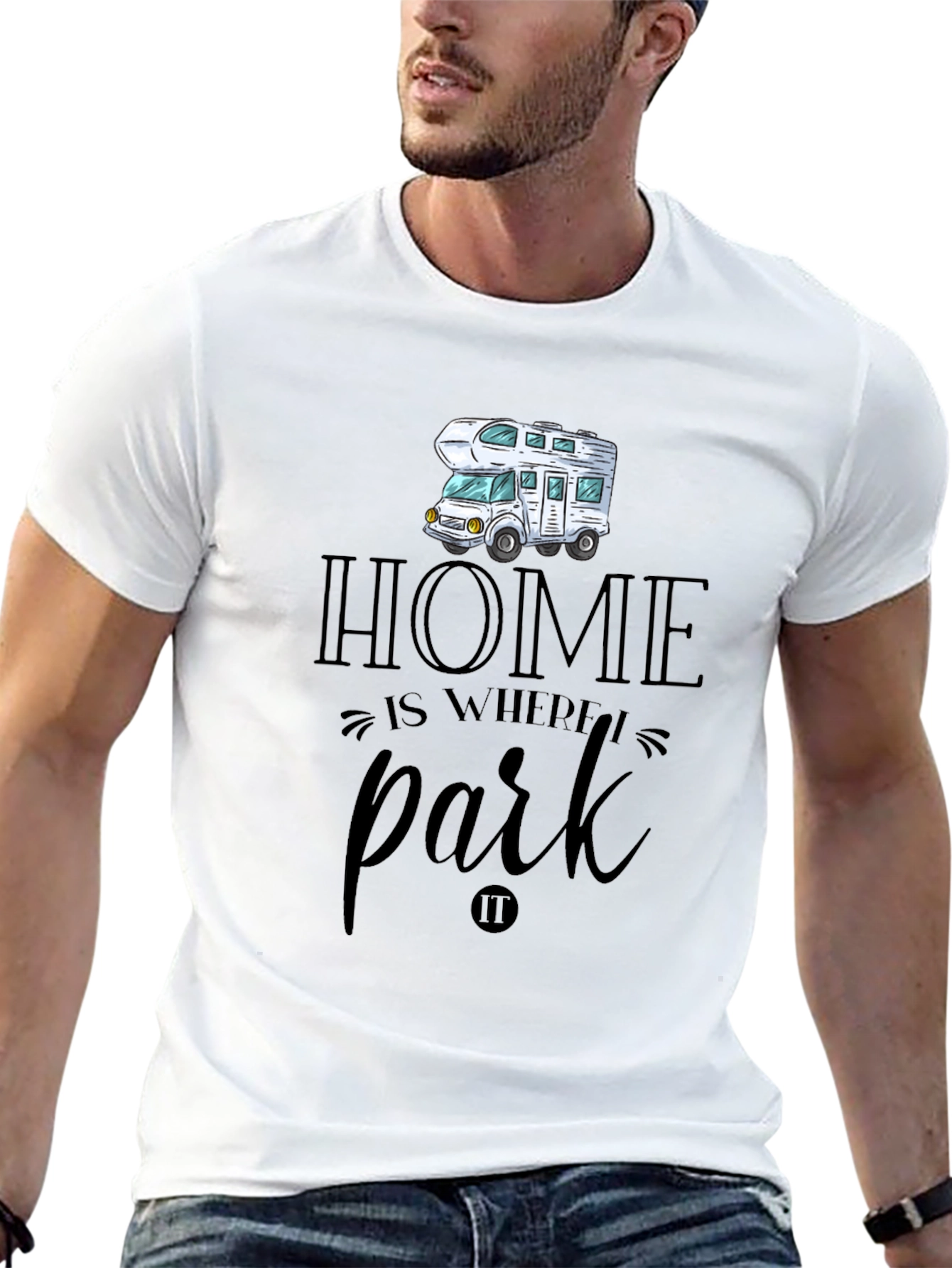 Home is Where We Park RV T-Shirt