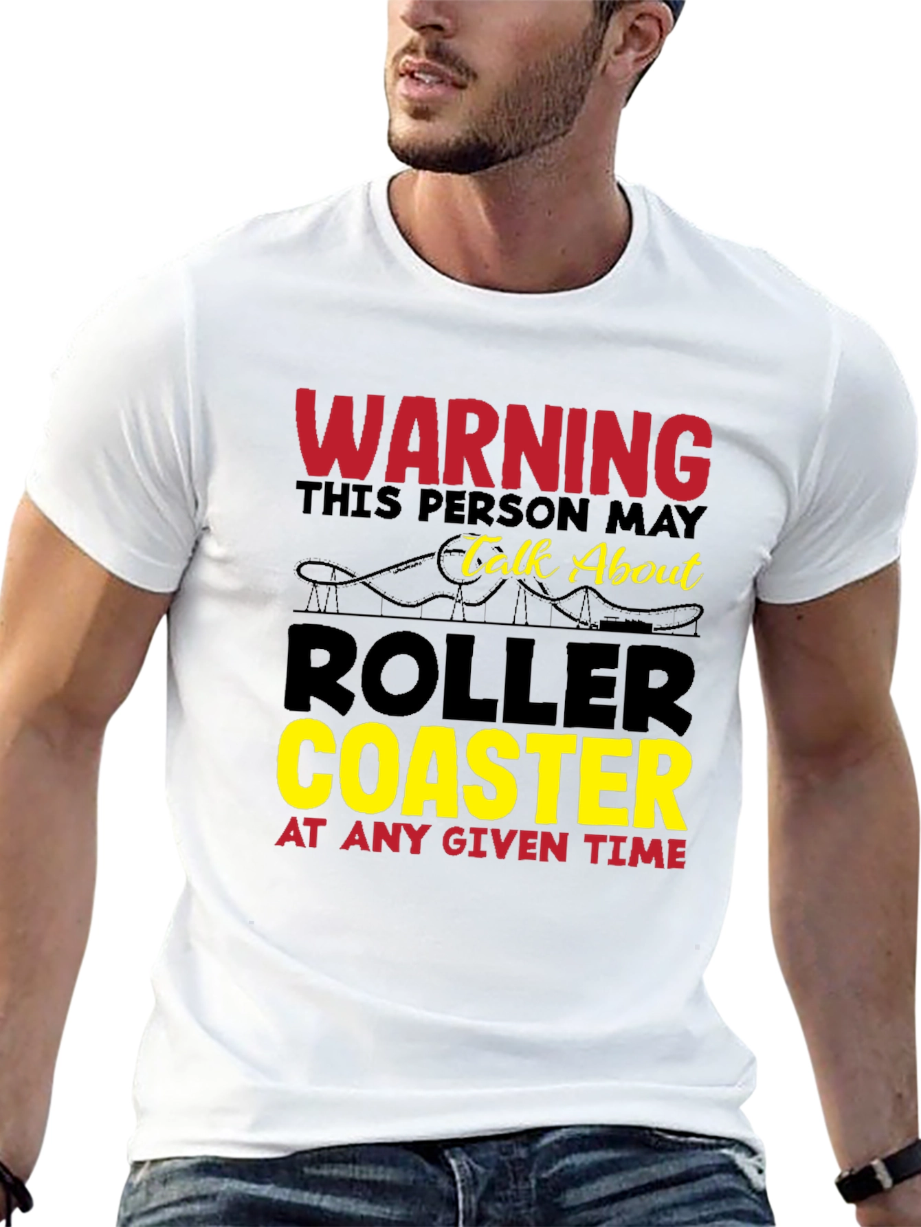 Warning: Roller Coaster Fan T-Shirt