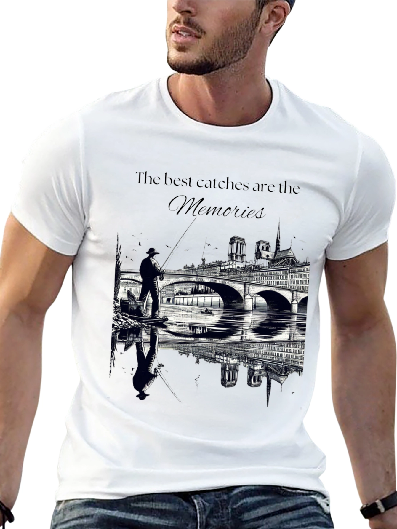 The Best Catches Are The Memories Graphic Tee