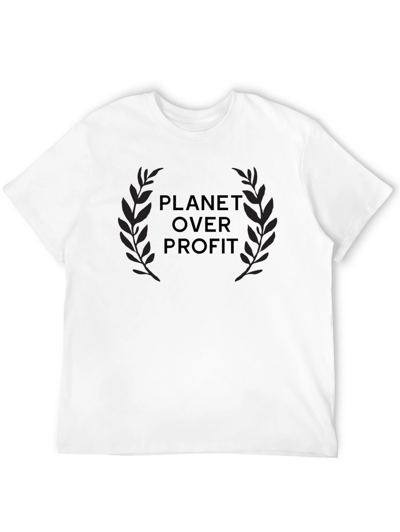 Planet Over Profit Graphic Tee - Eco-Friendly Fashion