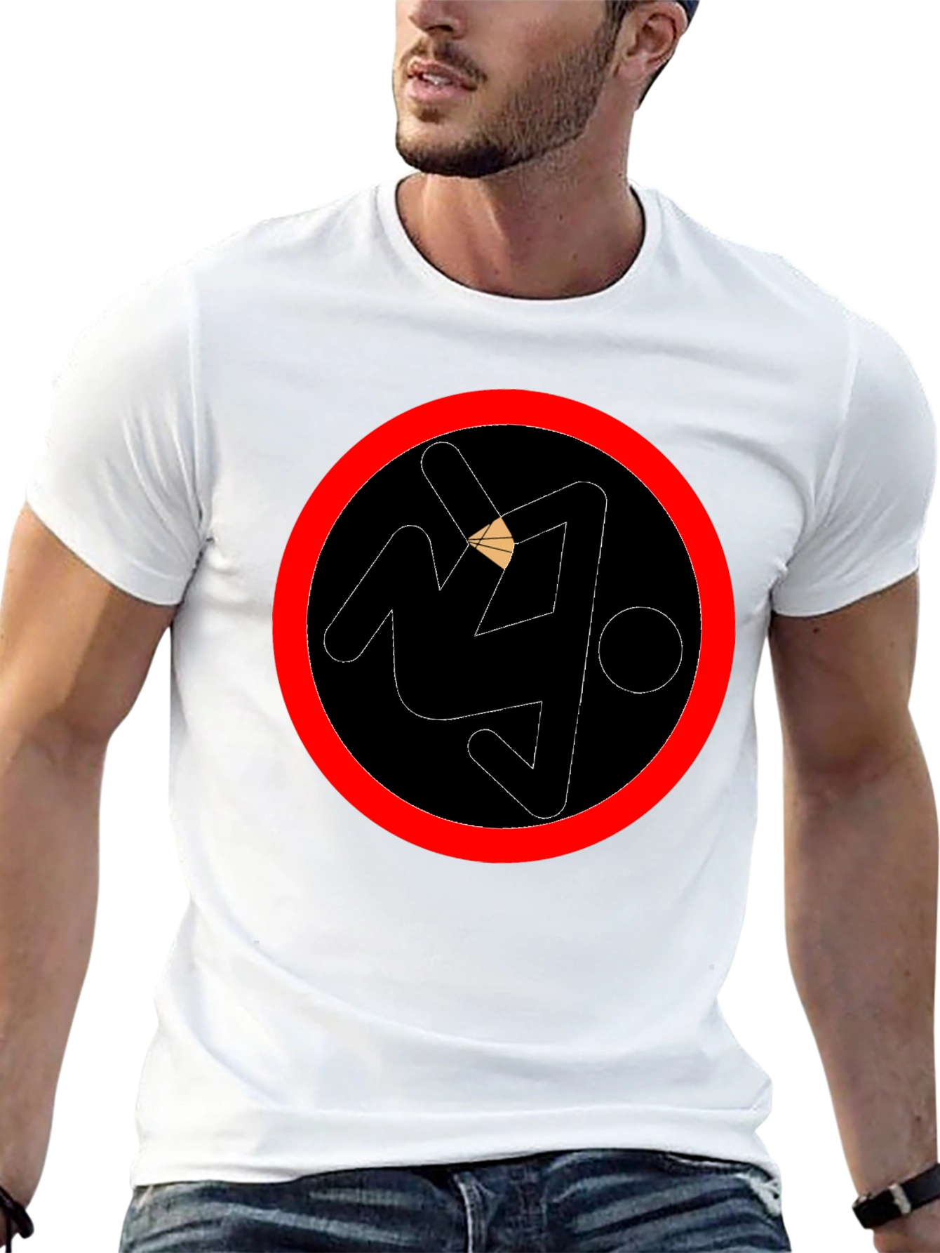 Black Circle Logo T-Shirt