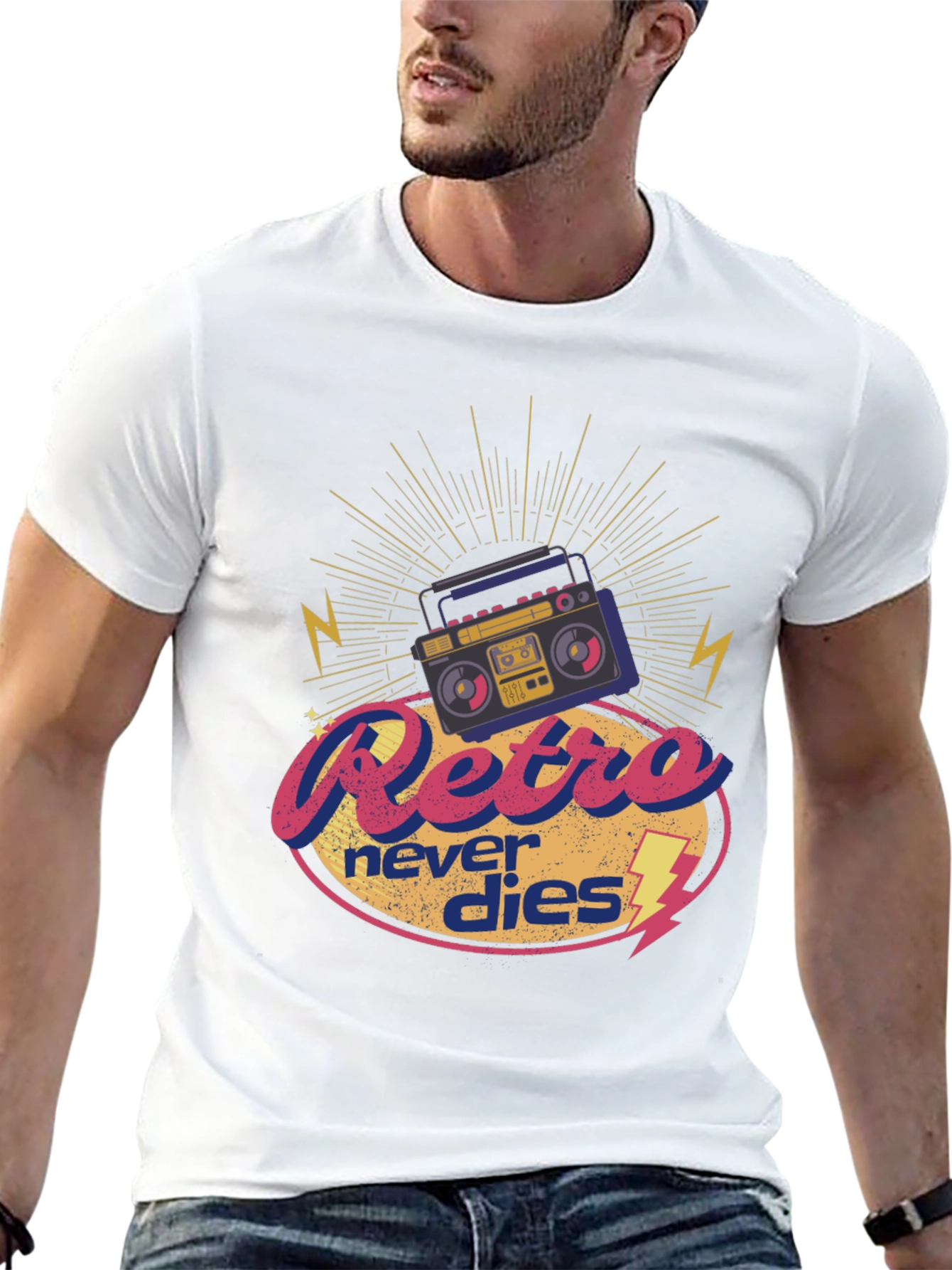 Retro Never Dies Graphic Tee