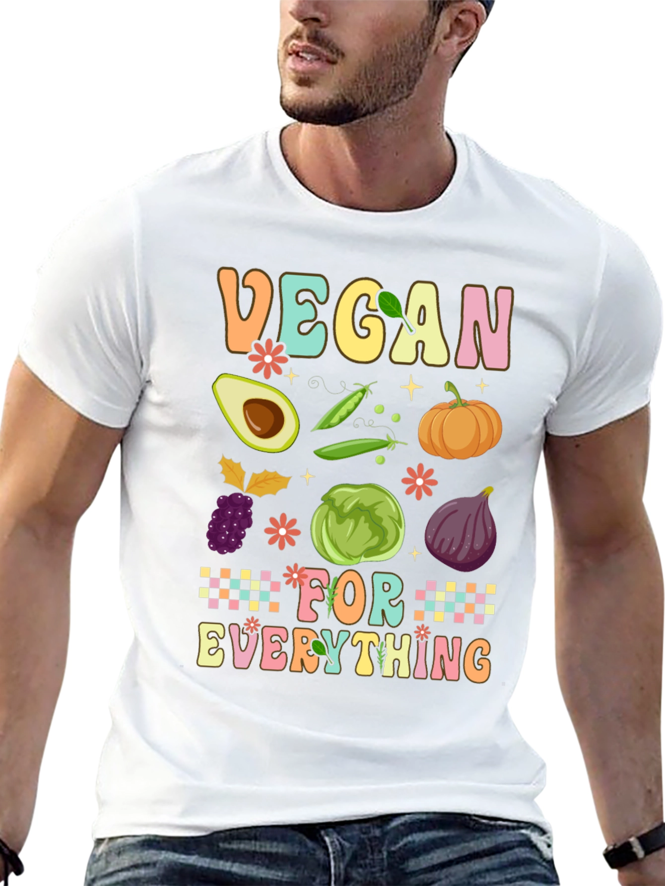 Vegan For Everything Graphic T-Shirt