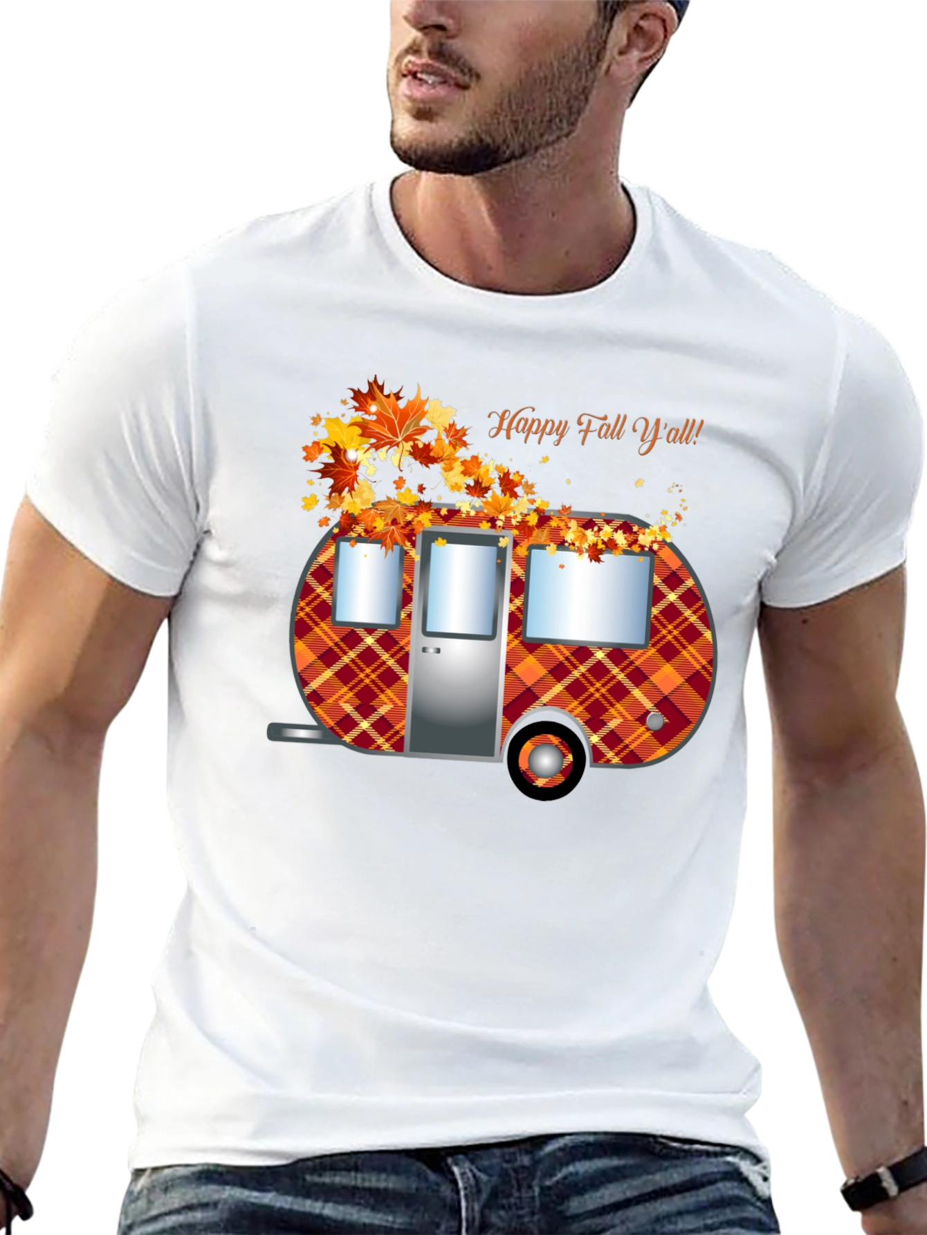 Happy Fall Yall Camper T-Shirt