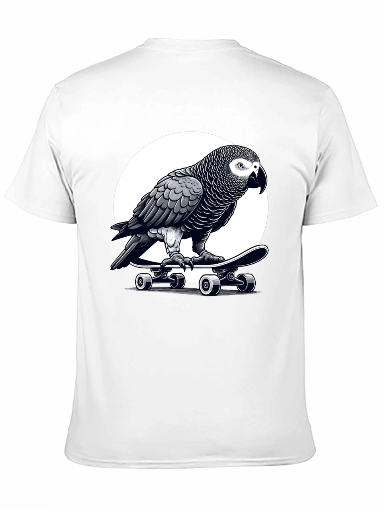 Parrot Skateboard T-Shirt