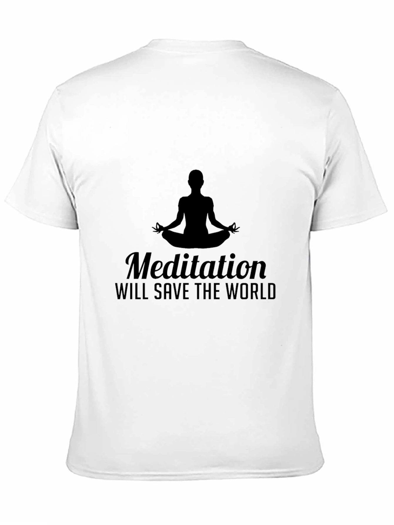 Meditation Will Save the World Graphic T-Shirt